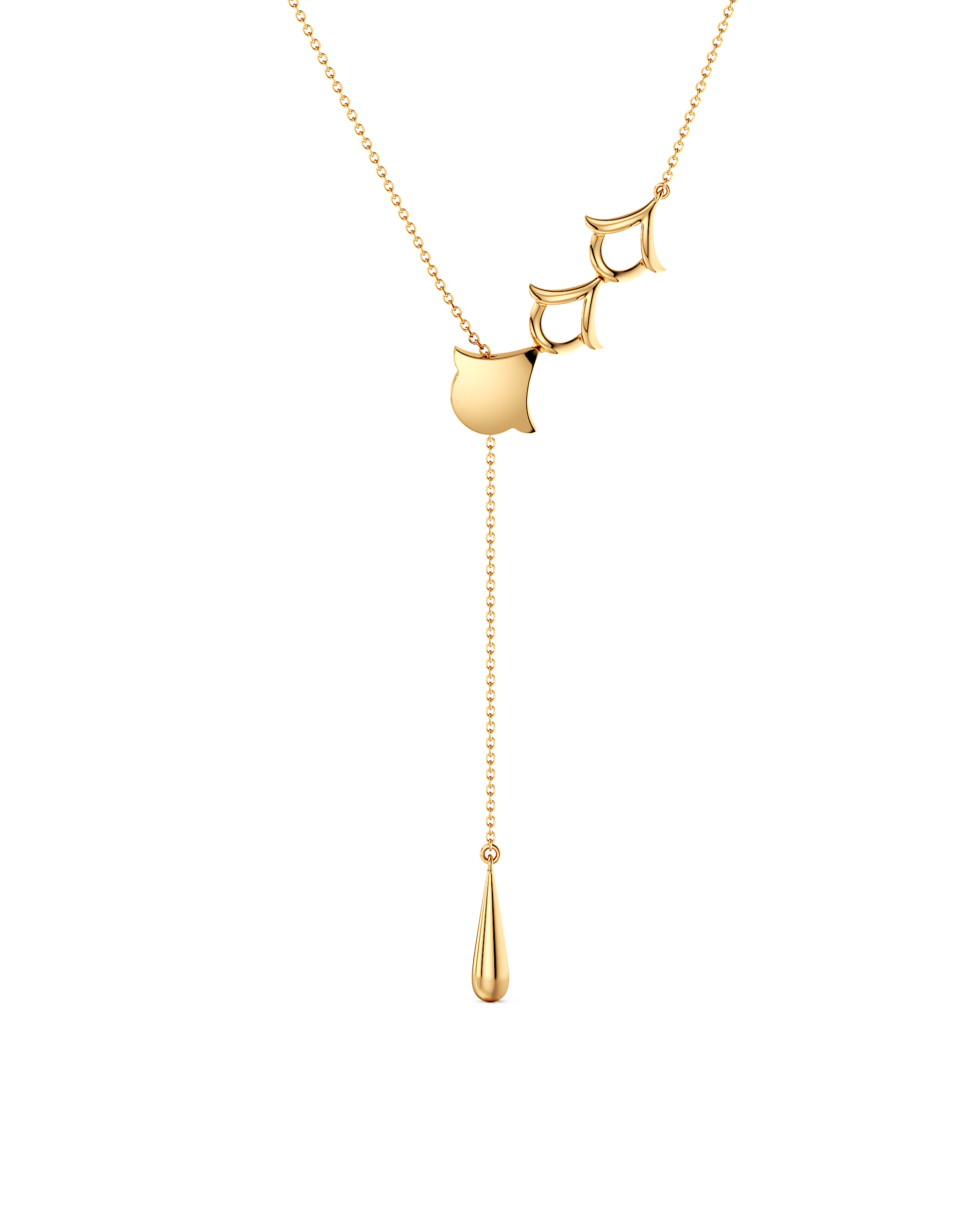 Golden Trail Necklace