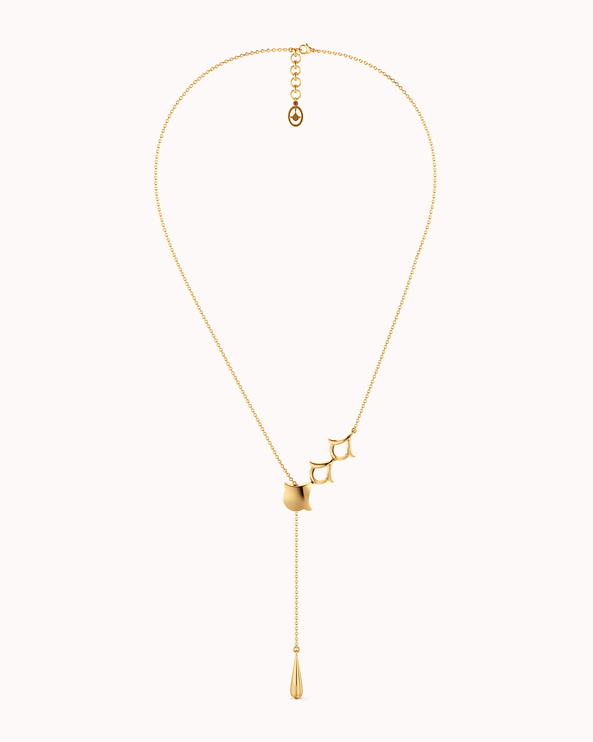 Golden Trail Necklace