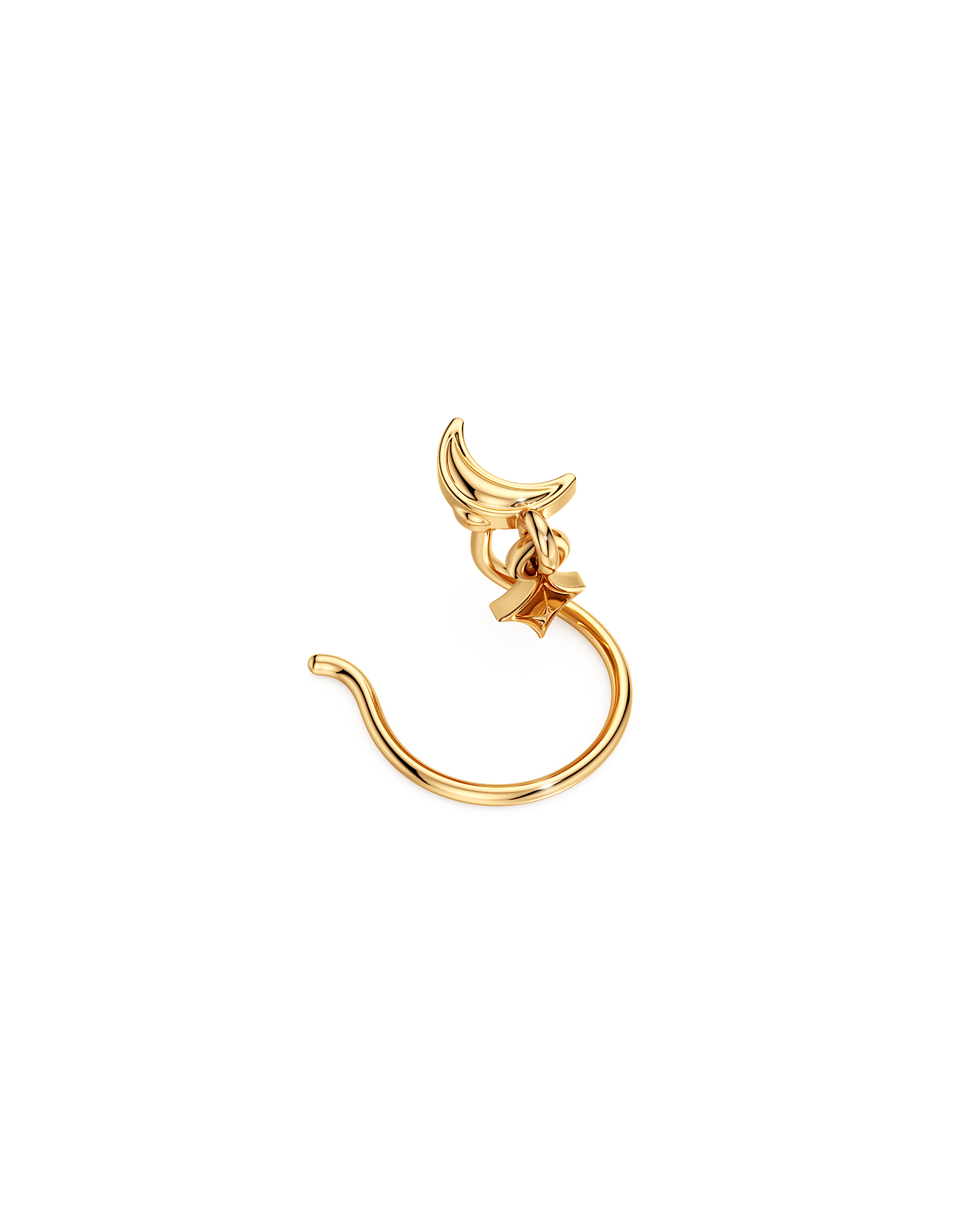 Midnight Wish Nose Pin