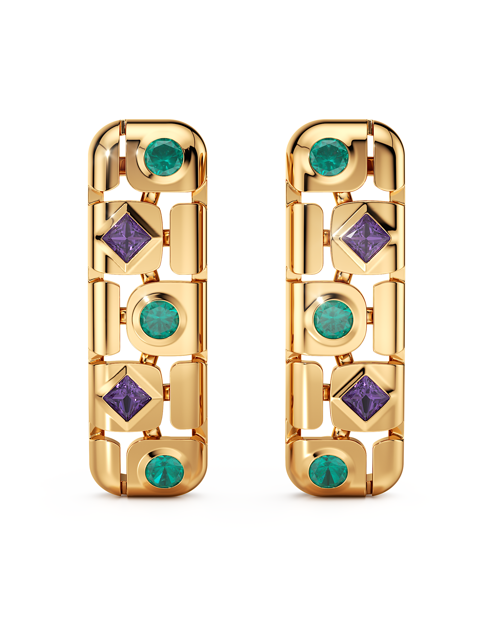 Colour Outside the Lines Studs