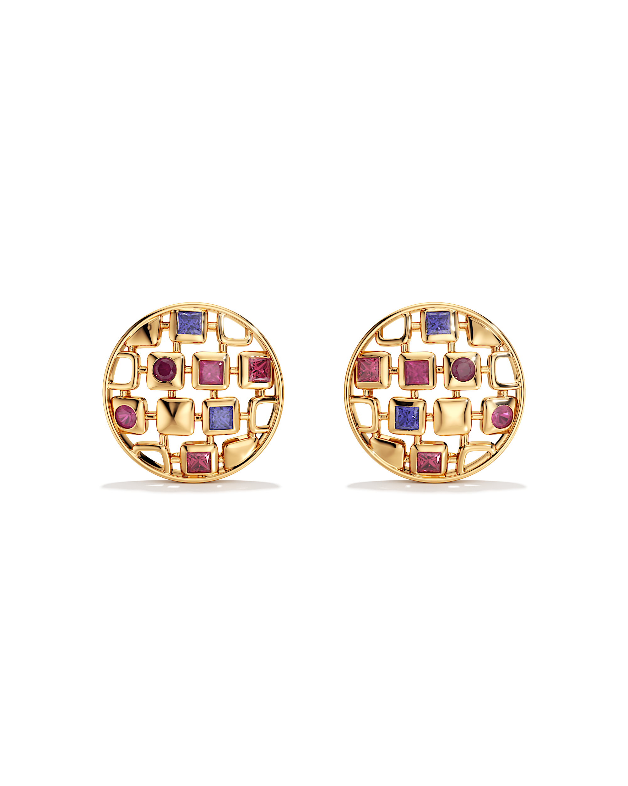 Treasure Map Studs