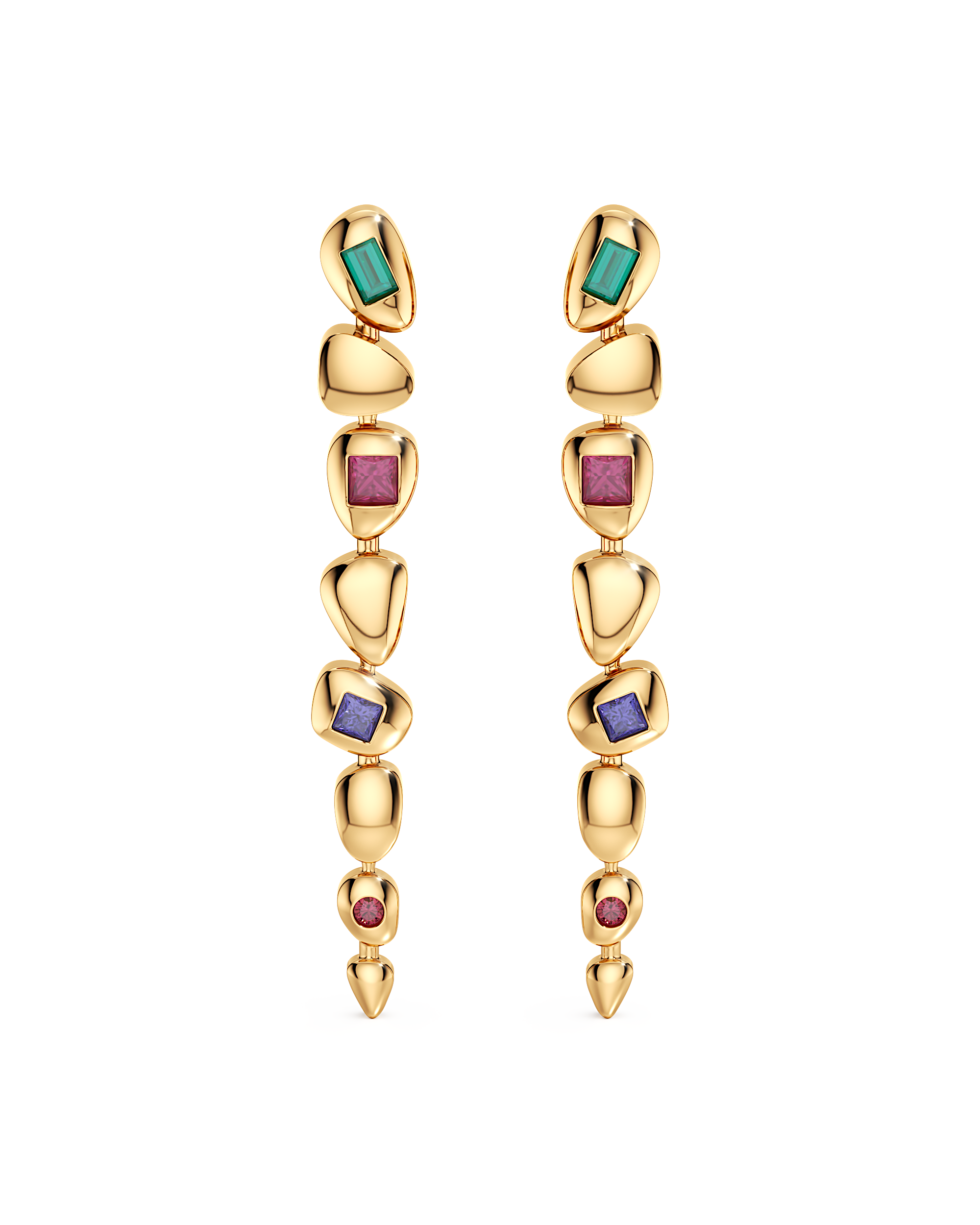 Dripping Charm Earrings