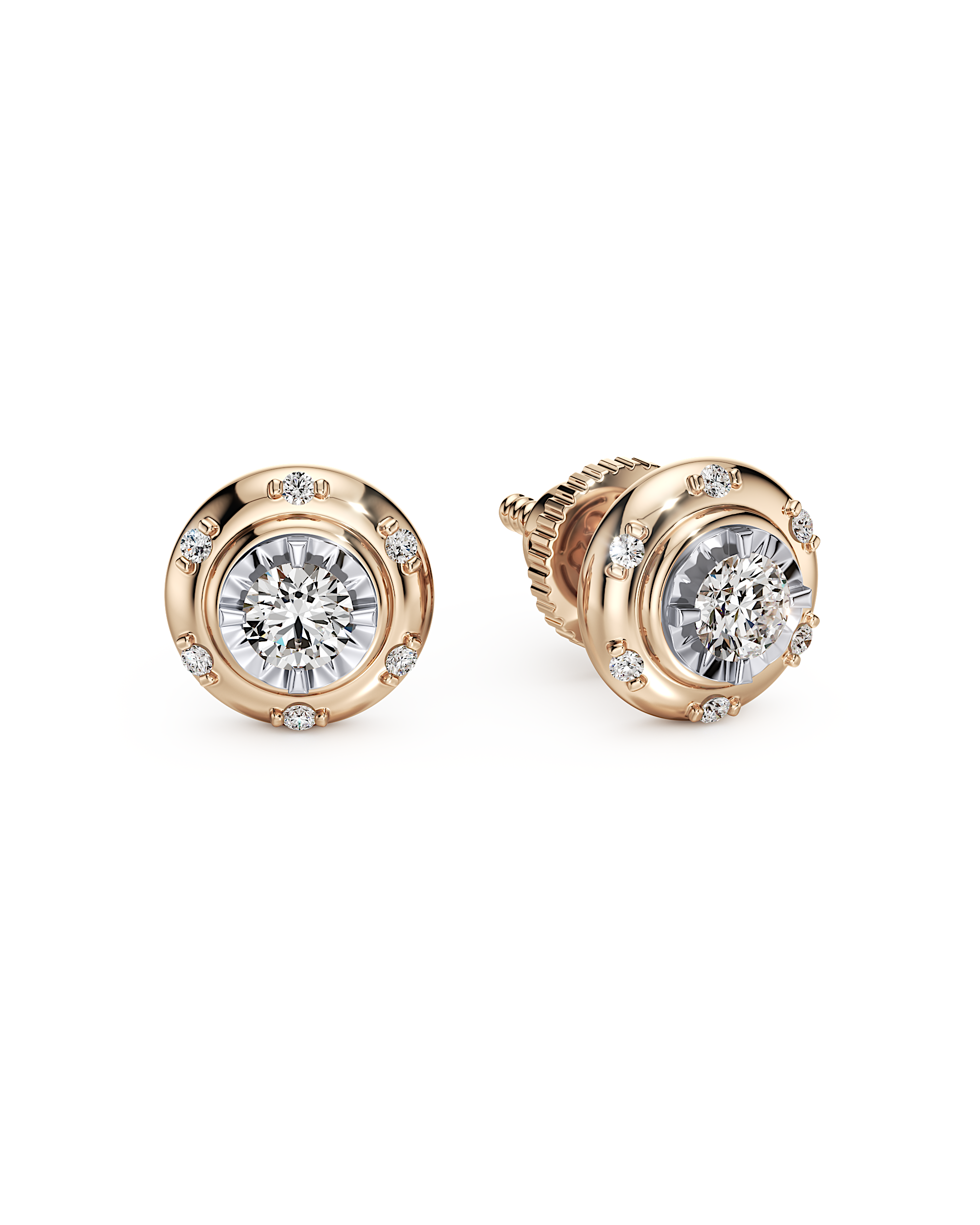 The Sundial Studs