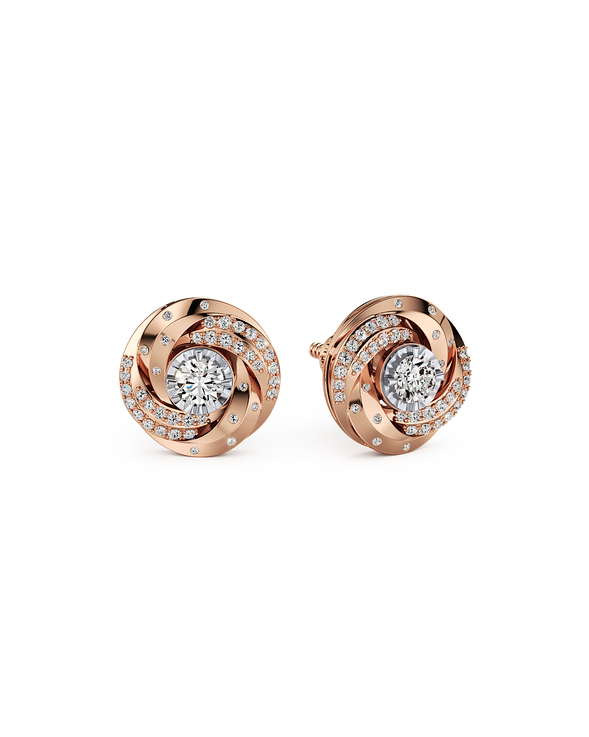 Whirlwind Knot Earrings