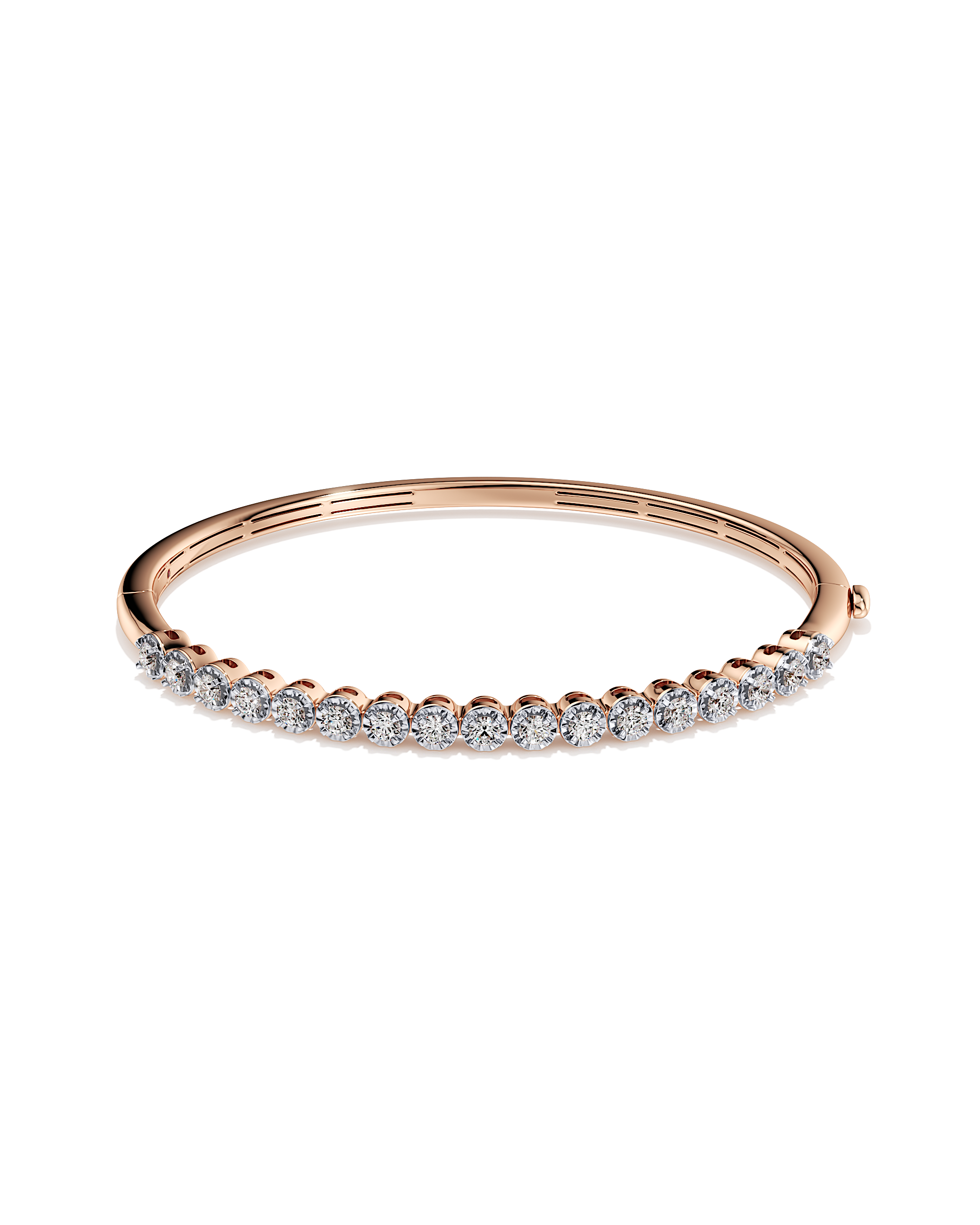 Halo Loop Oval Bangle