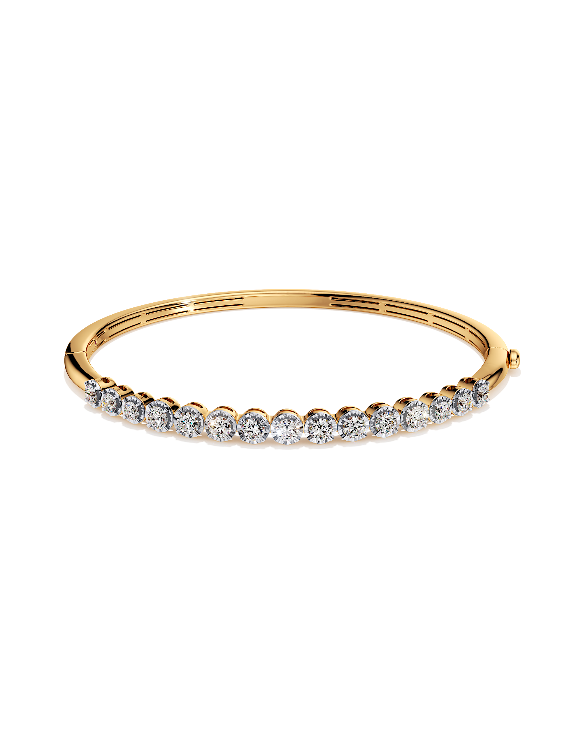 Round the Clock Oval Bangle