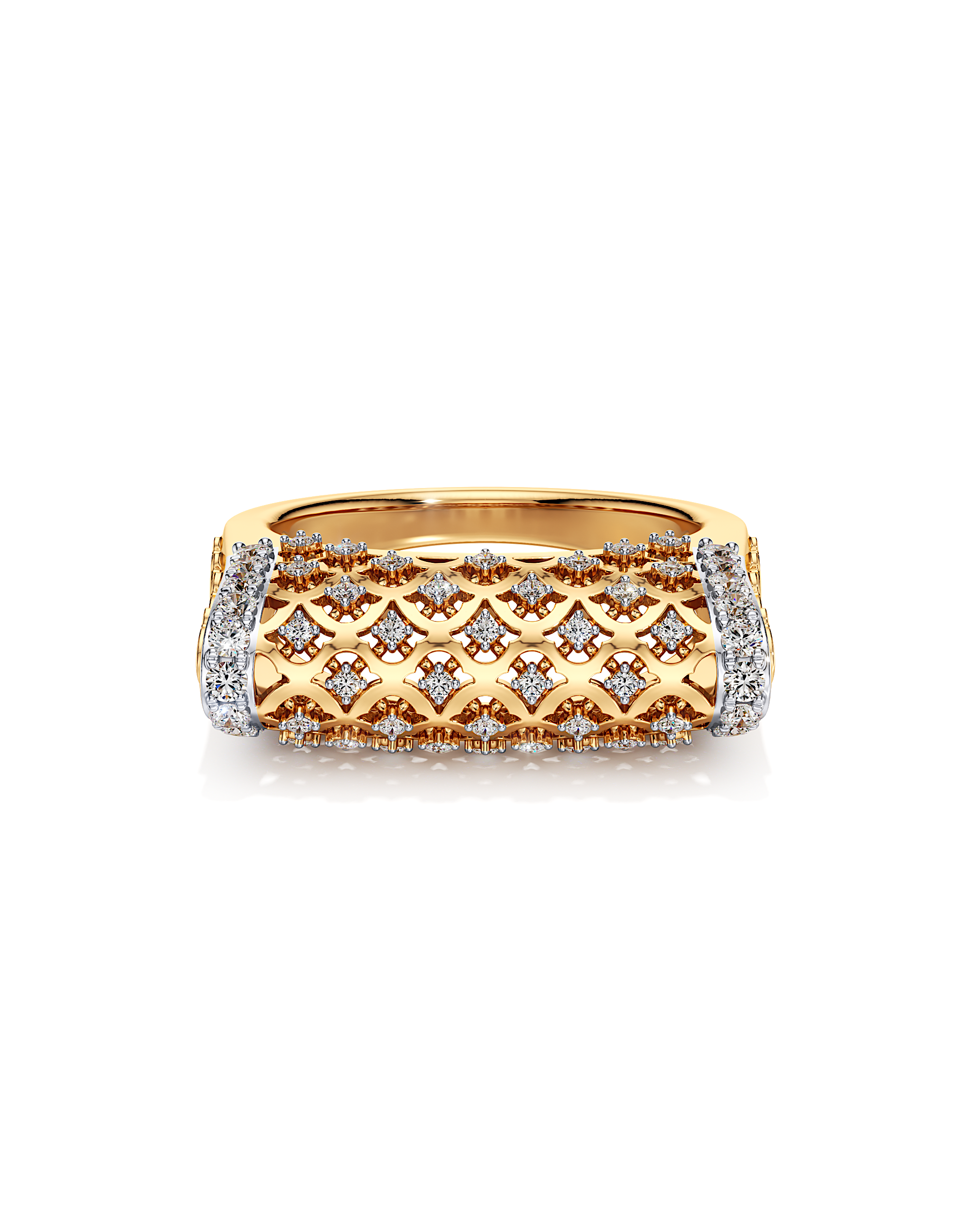 Scalloped Waves Ring