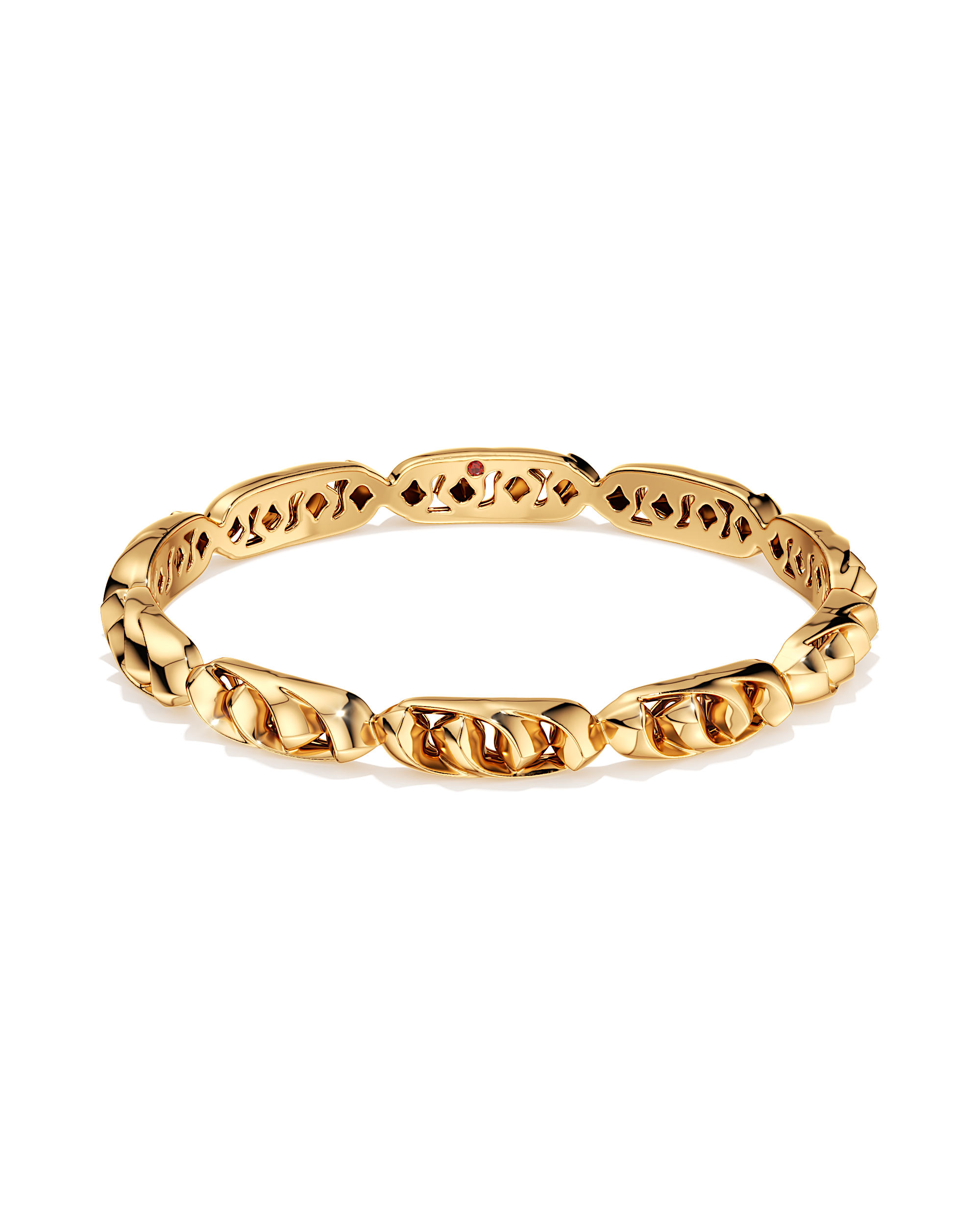 Woven Link Bangle