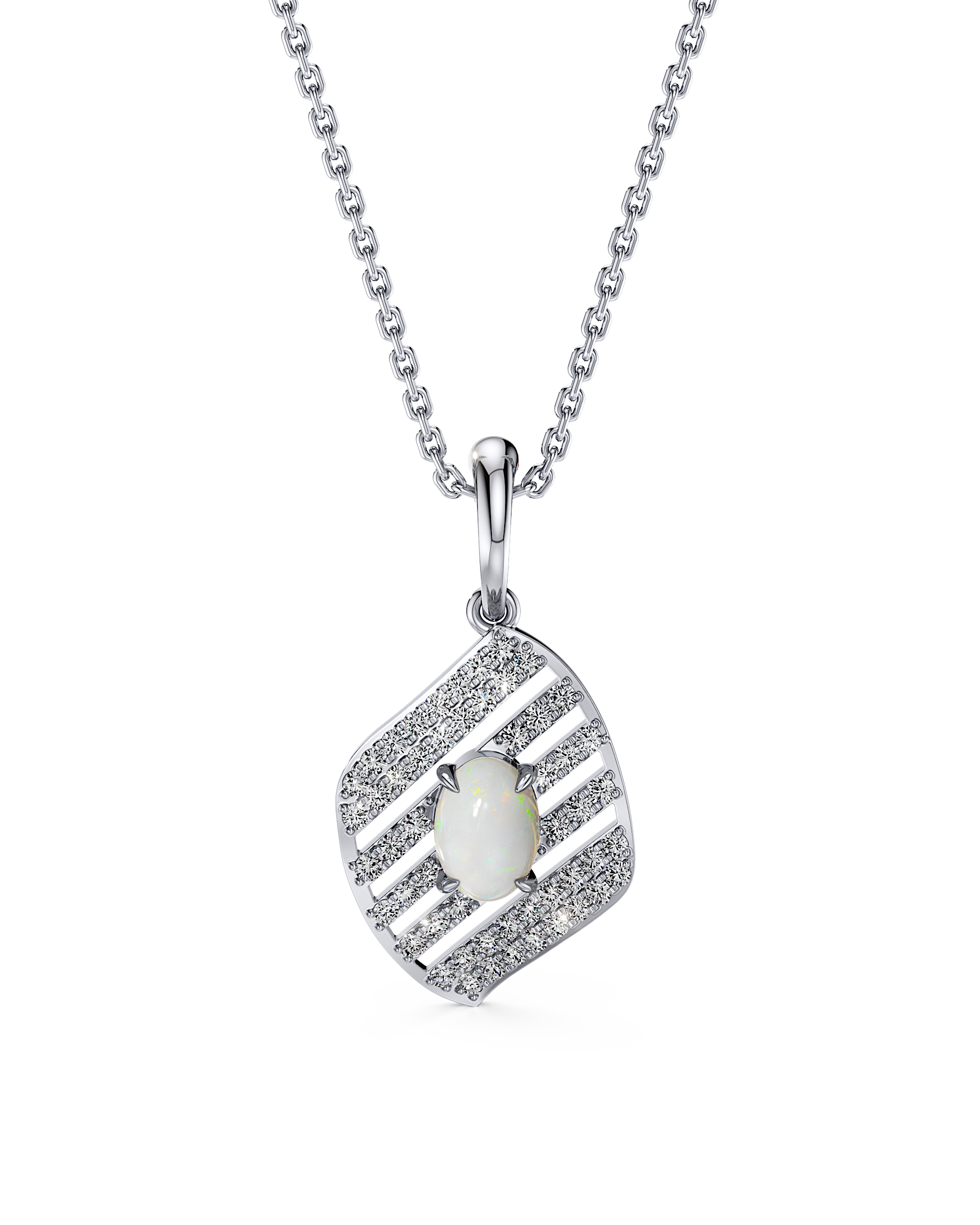 Opal Aura Pendant