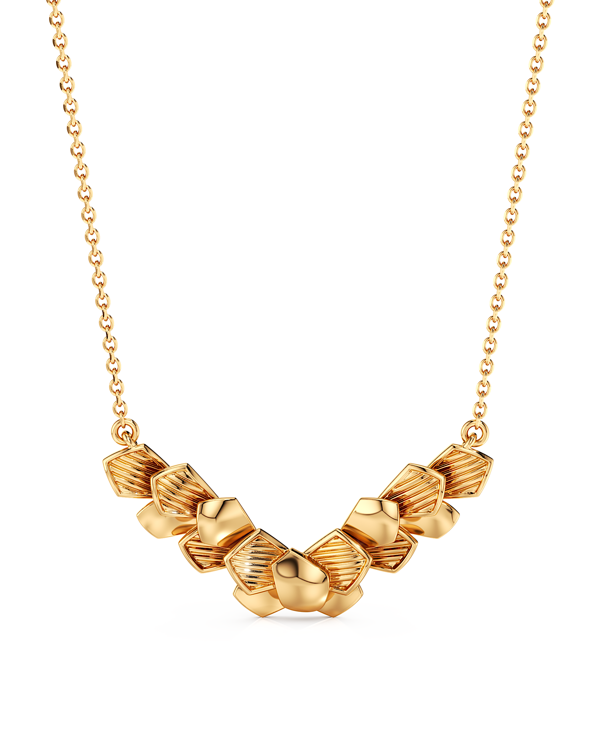 Layers of Light Necklace