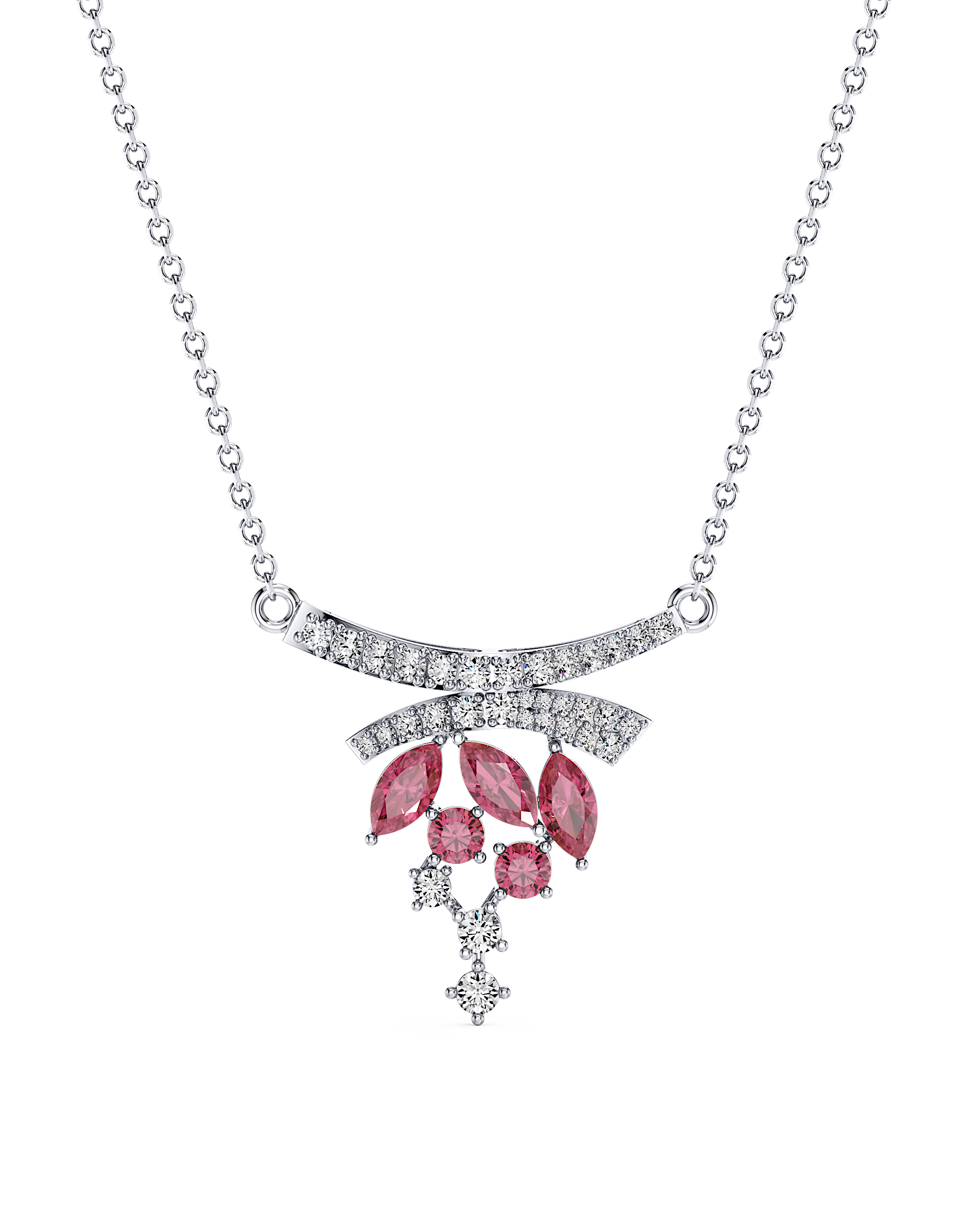 Cascading Bloom Necklace