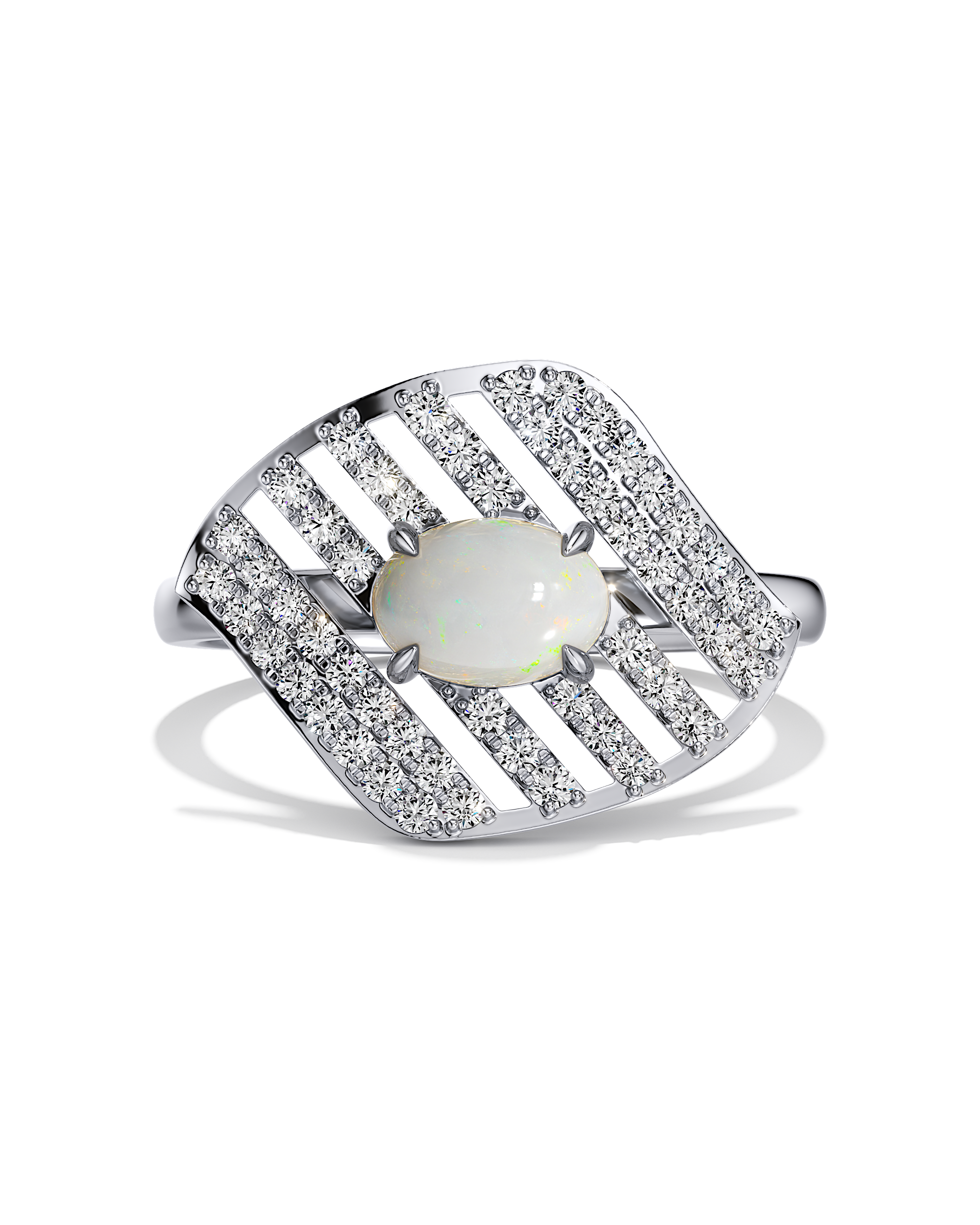 Opal Aura Ring