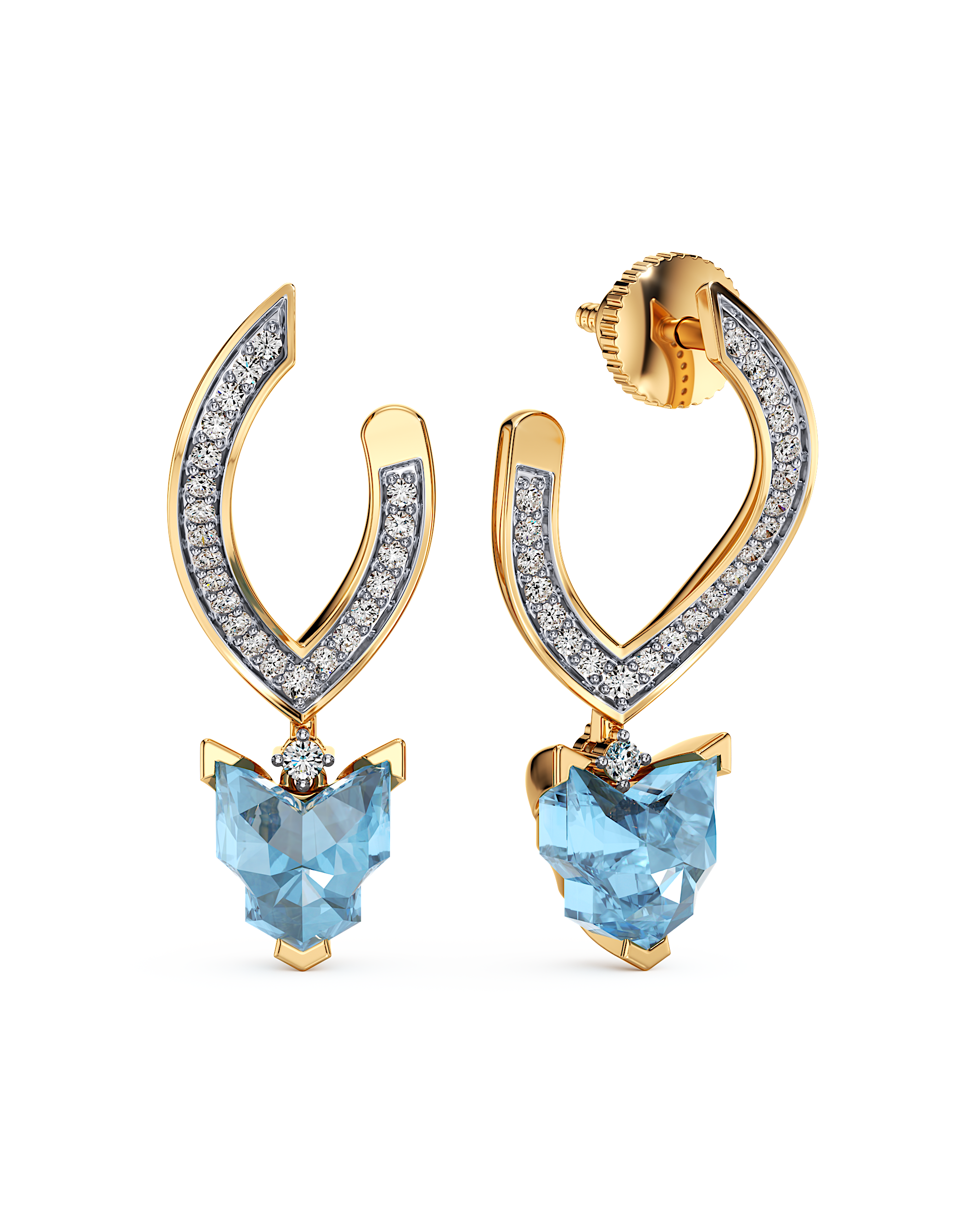 Piercing Gaze Earrings