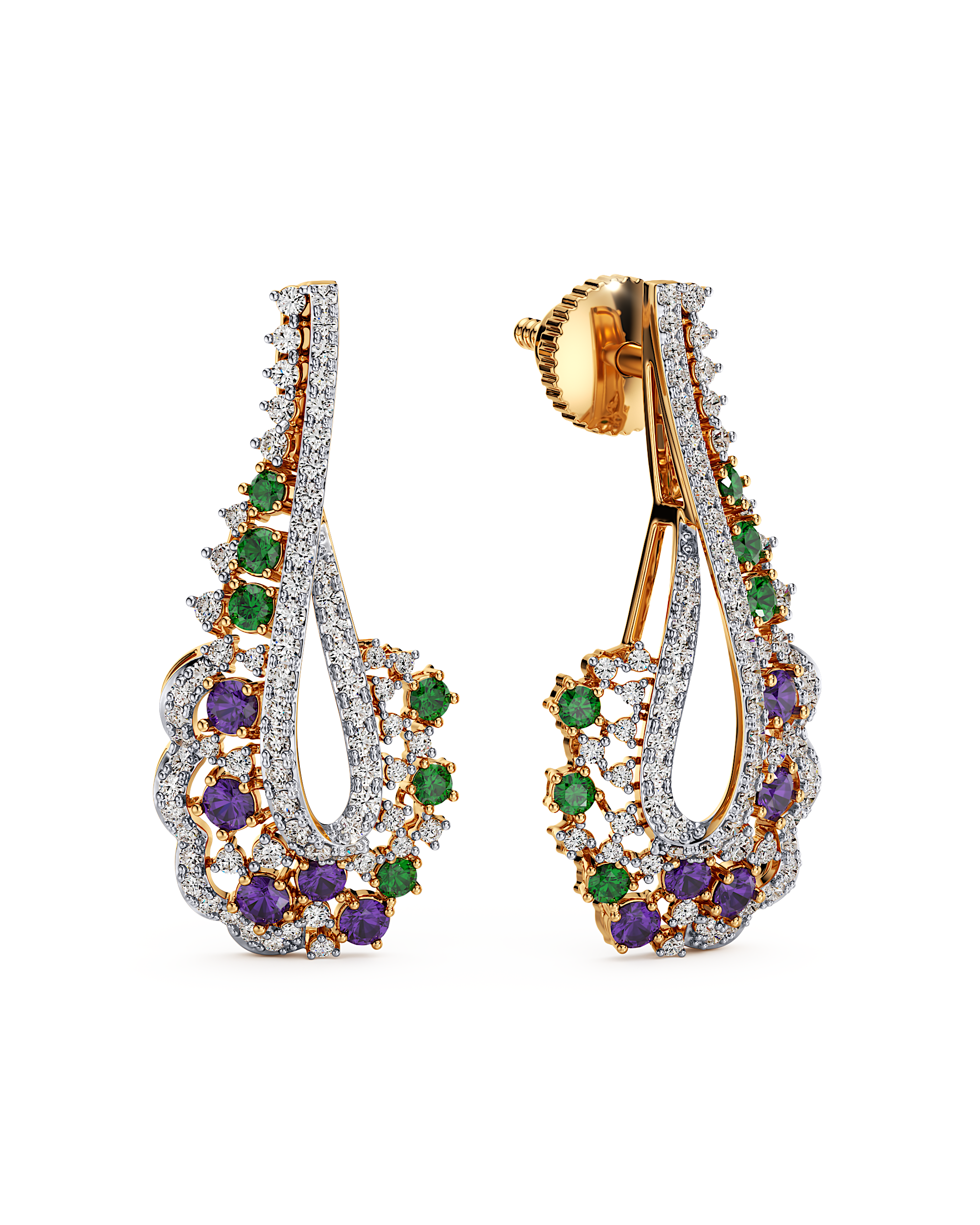 Verdant Whisper Earrings
