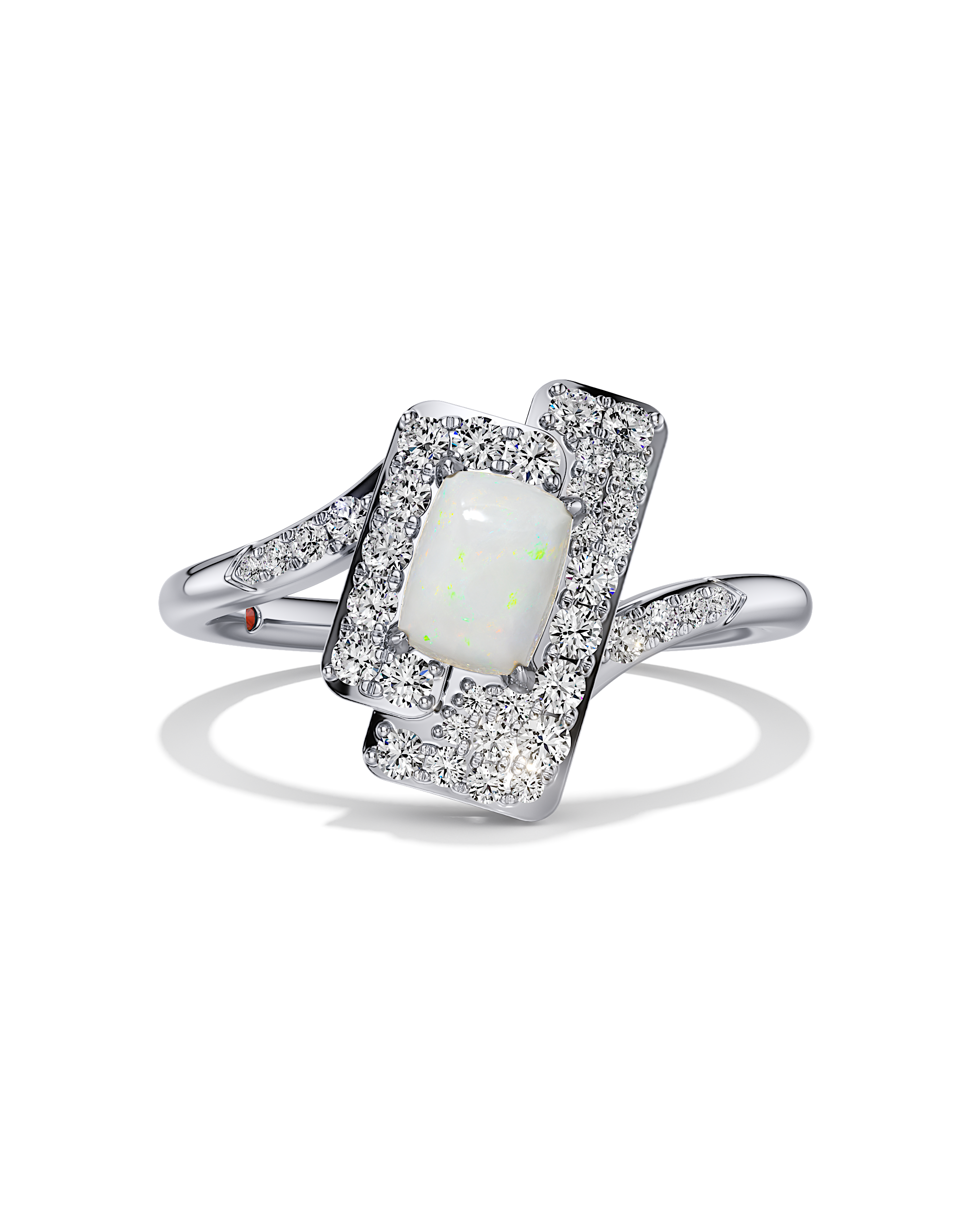 Framed Aura Ring