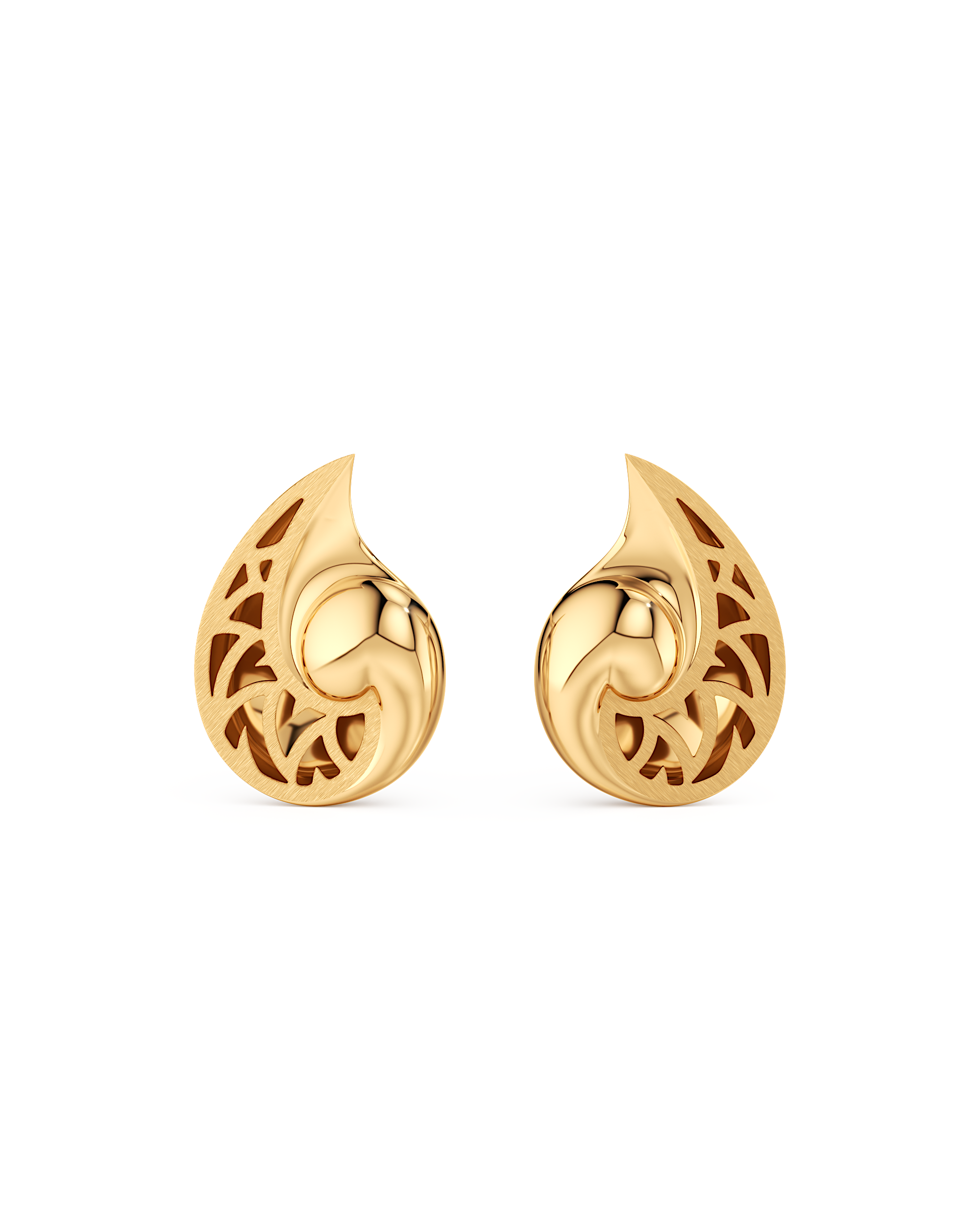 Paisley Whisper Studs