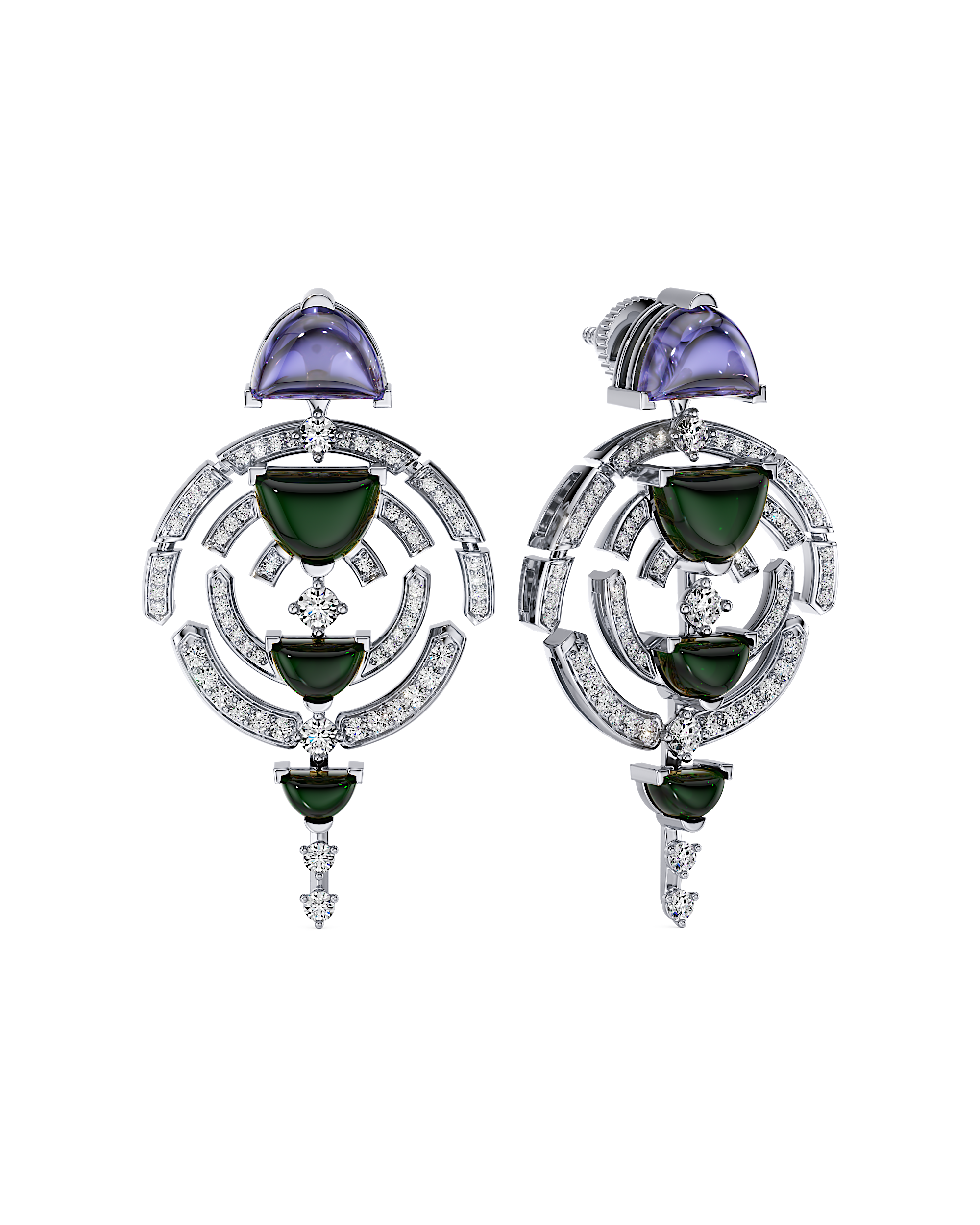 Mosaic Bloom Earrings