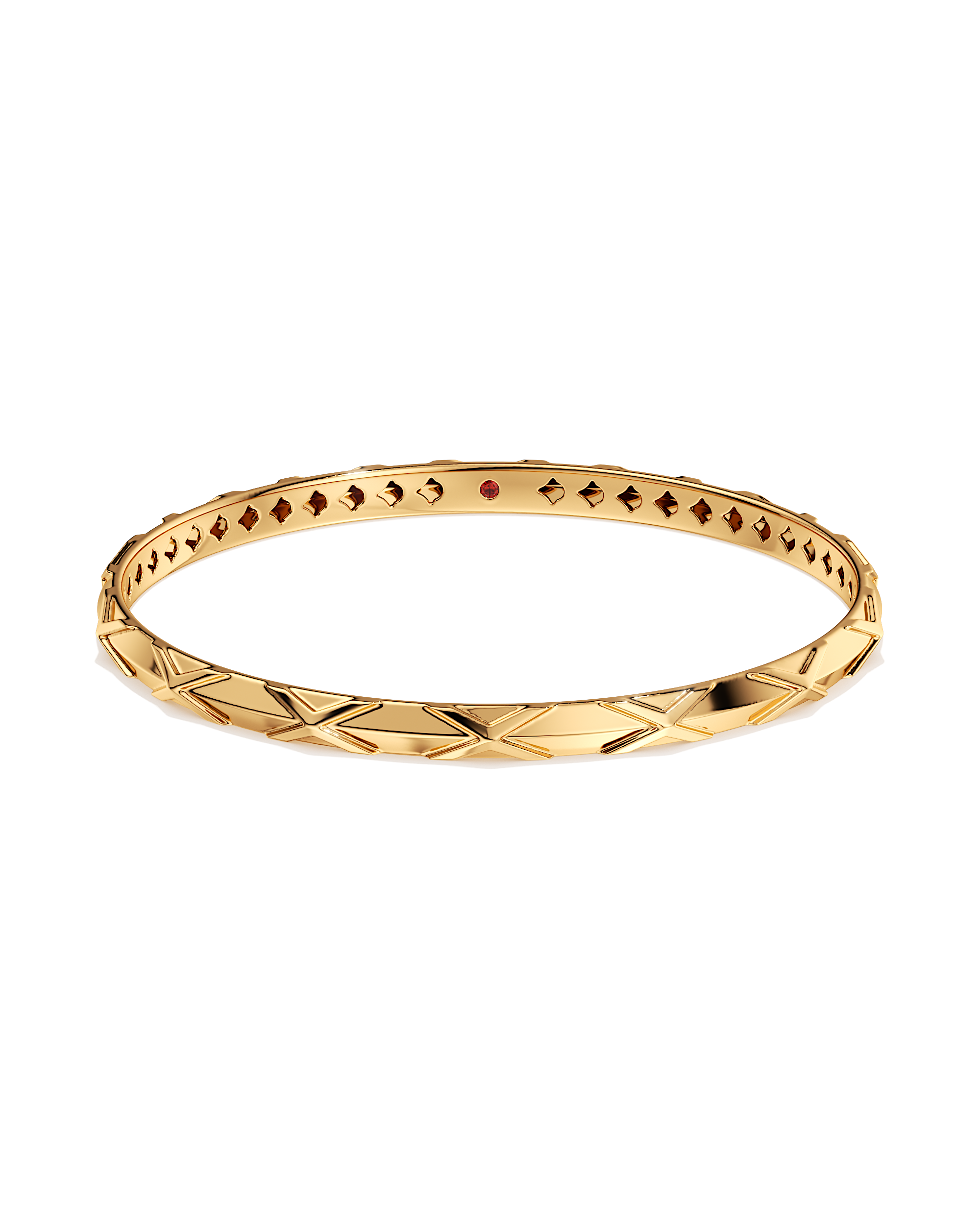 Crossfire Weave Bangle