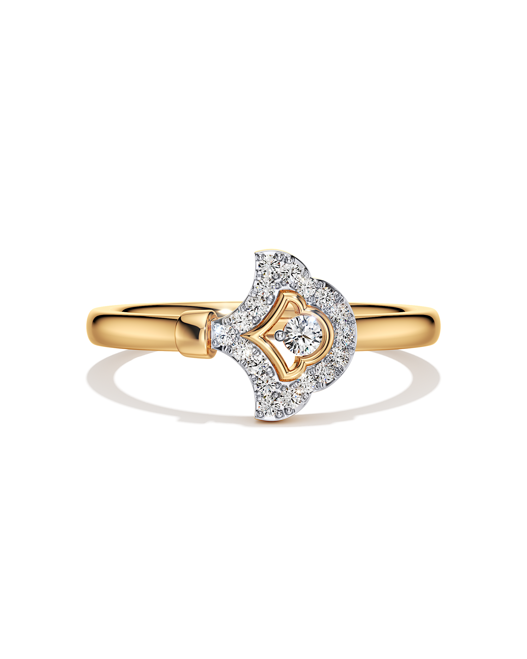 Fanfare Halo Ring
