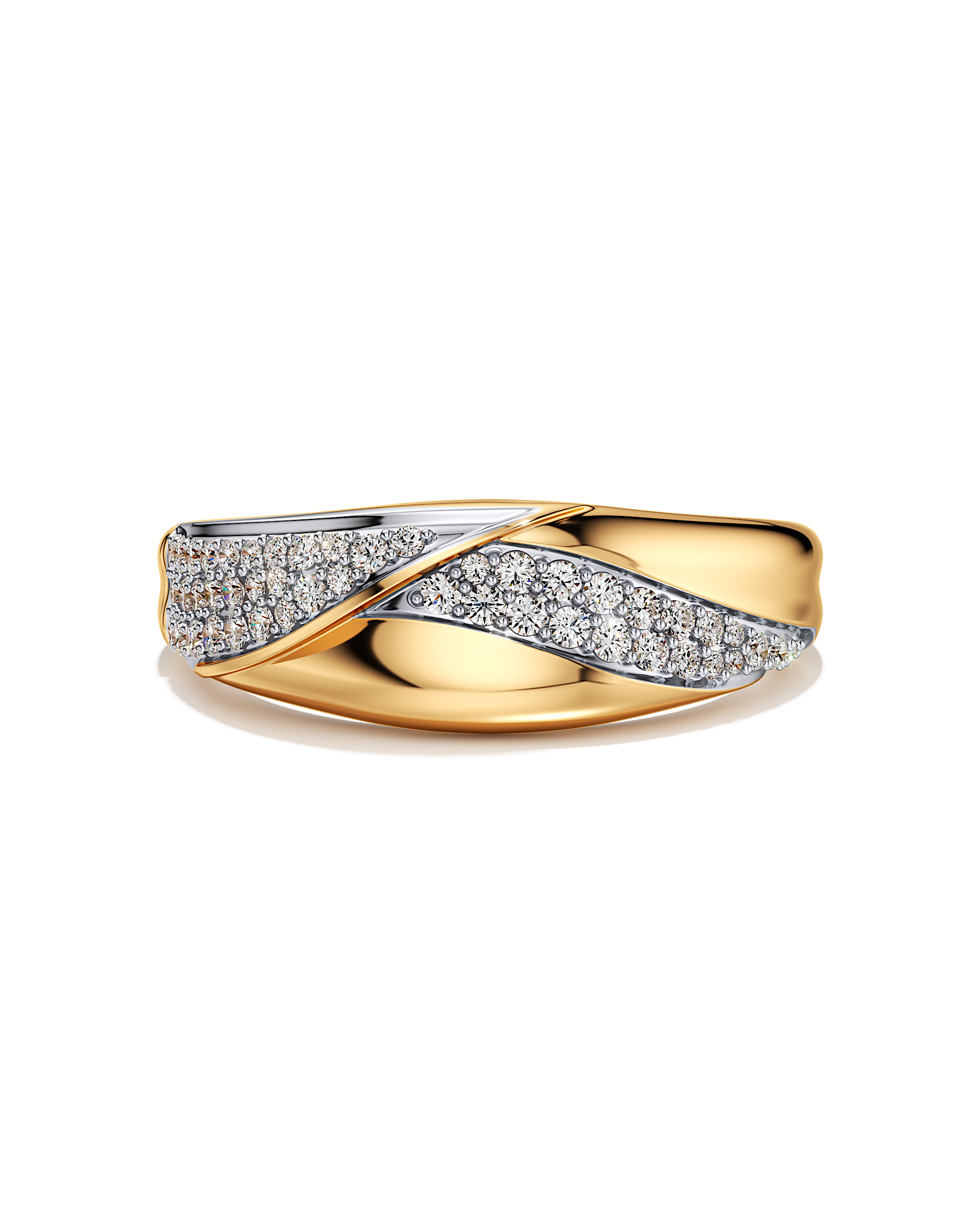 Ribbon Wave Ring
