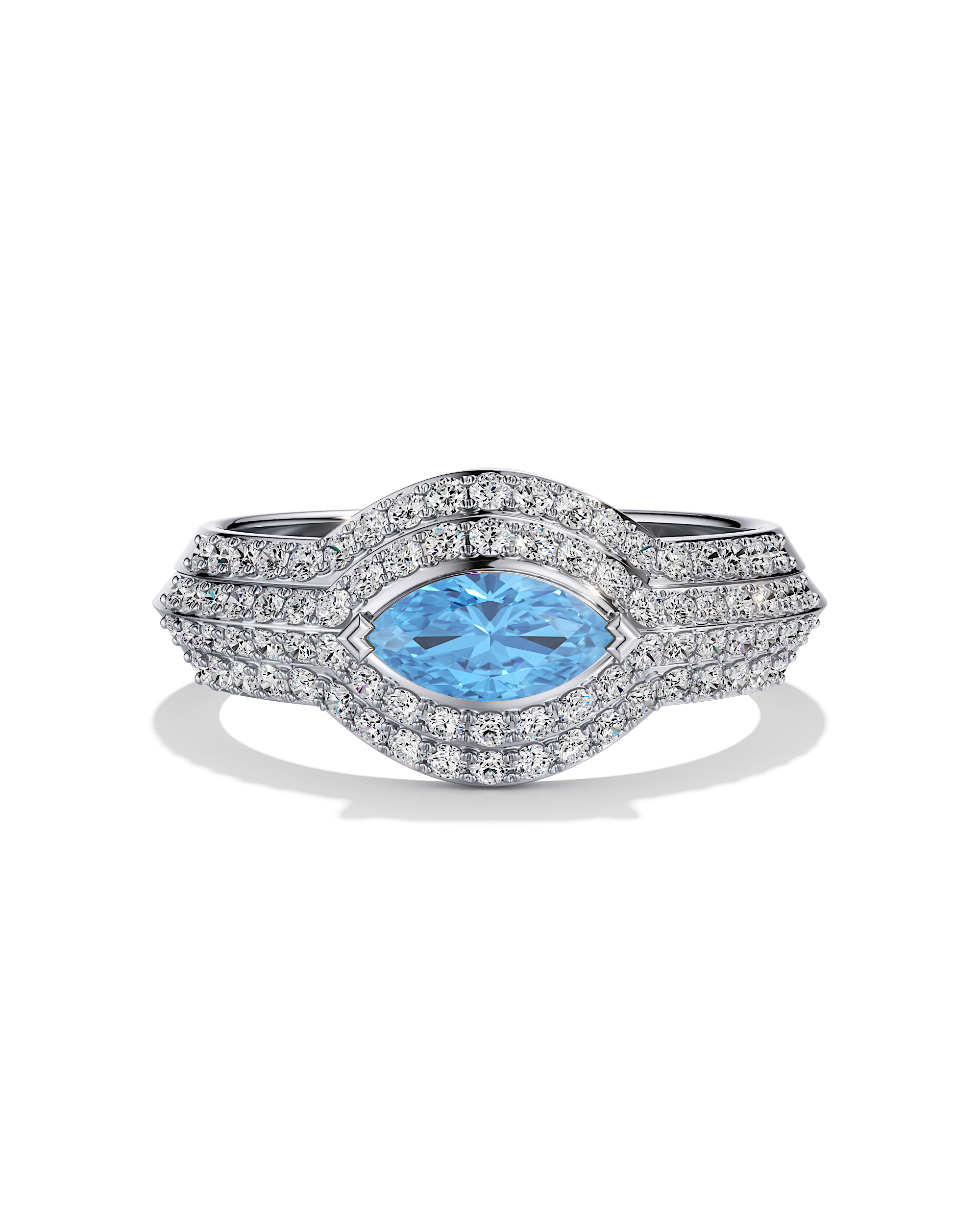 Blue-Eyed Beauty Ring