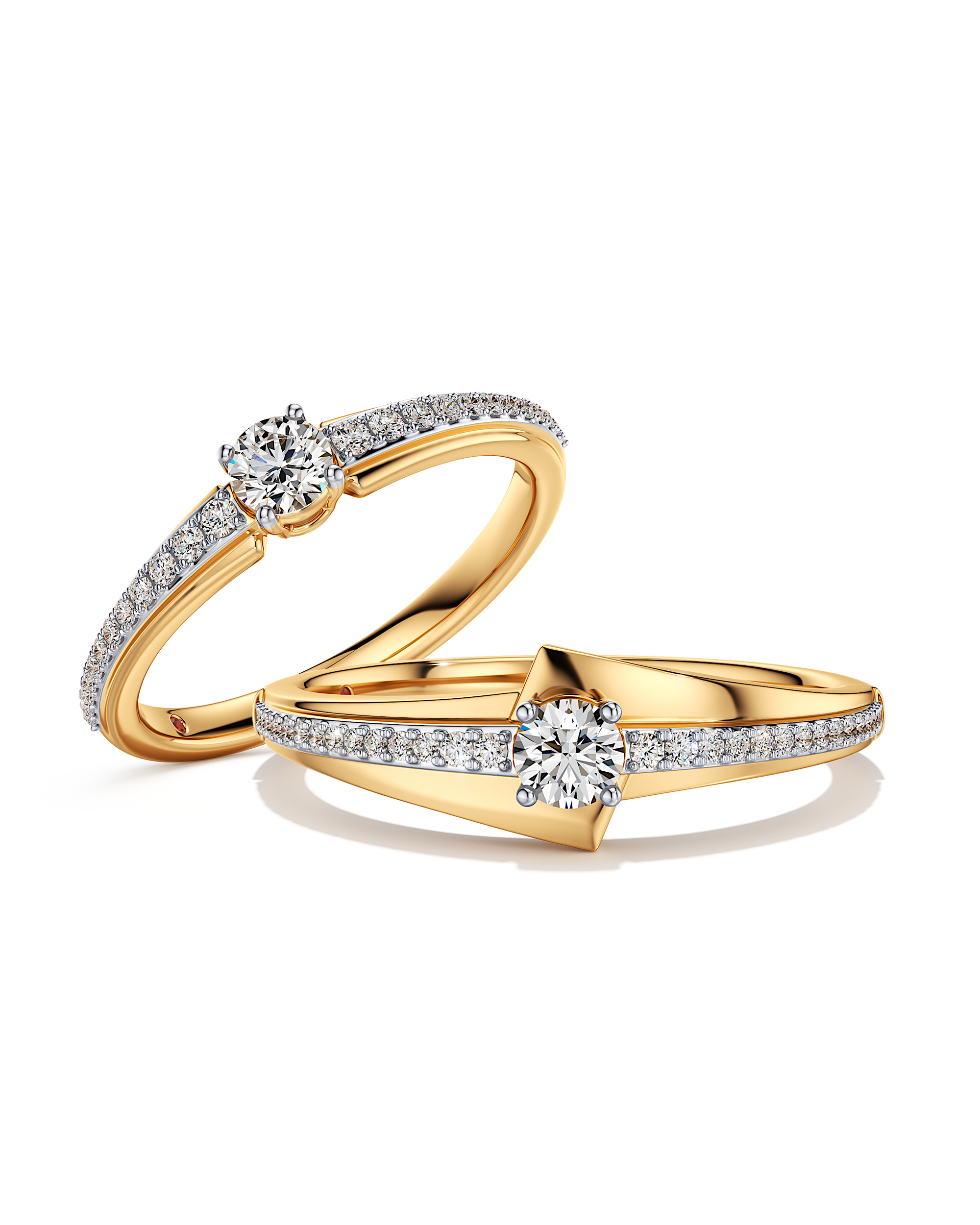 Our Love Story Couple Rings