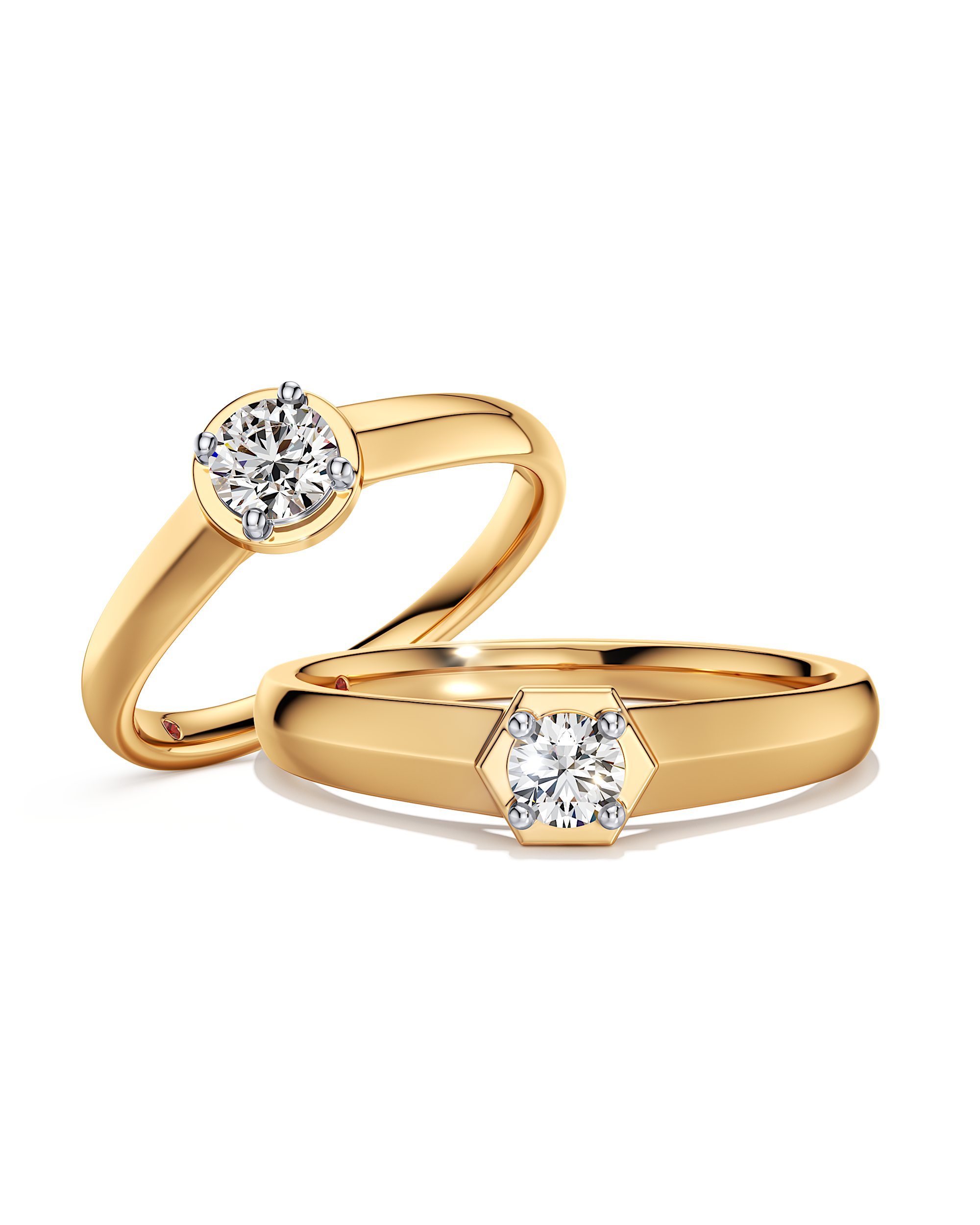 Forever Begins Now Couple Rings