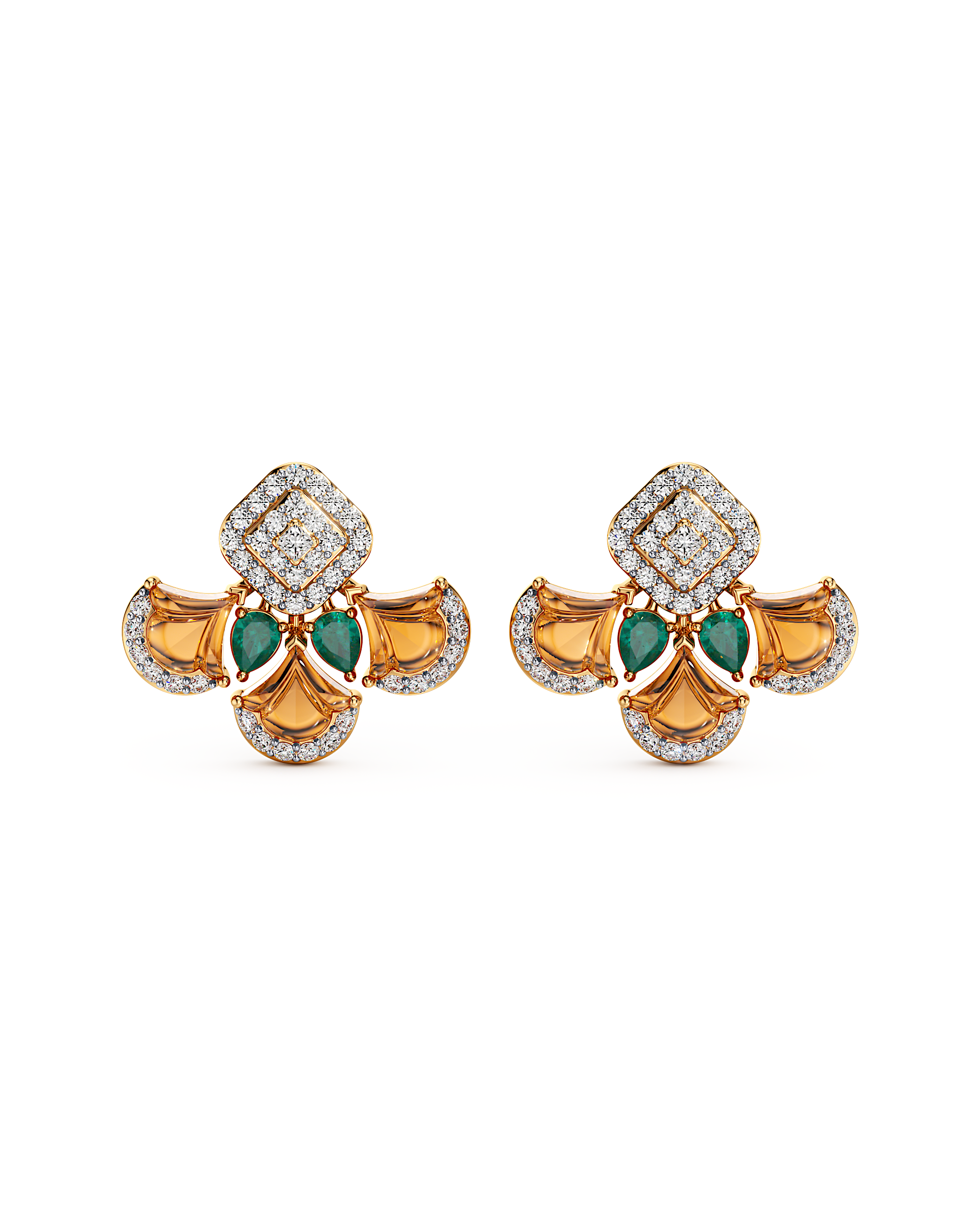 Golden Orchard Earrings