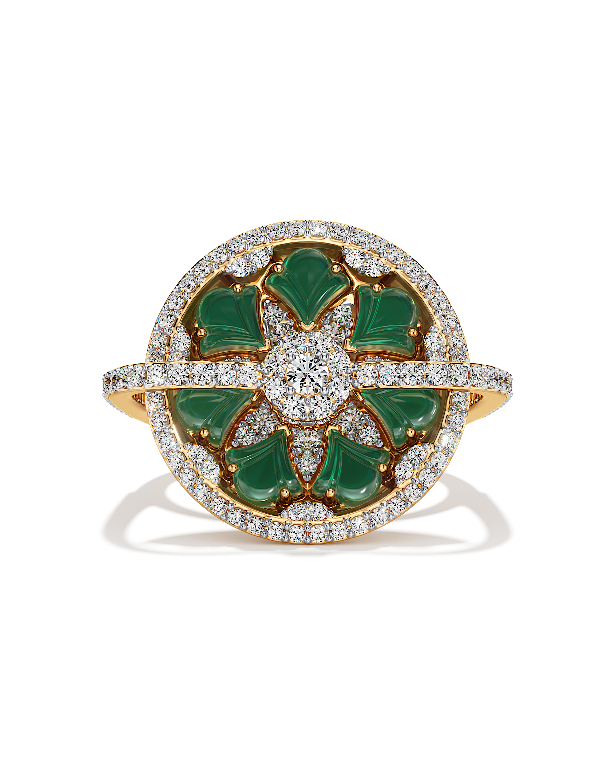 Scallop Finger Ring