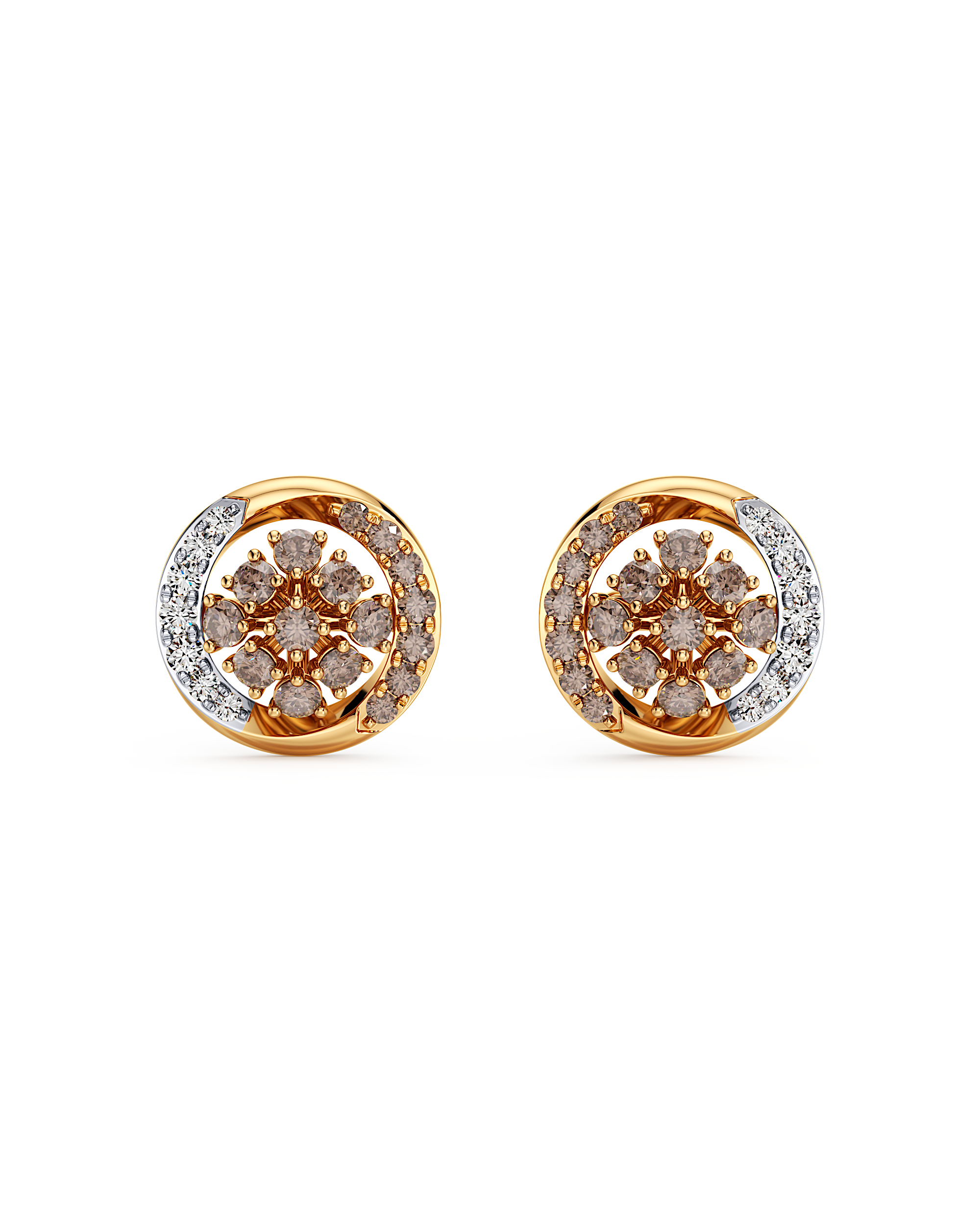 Caramel Swirl Earrings