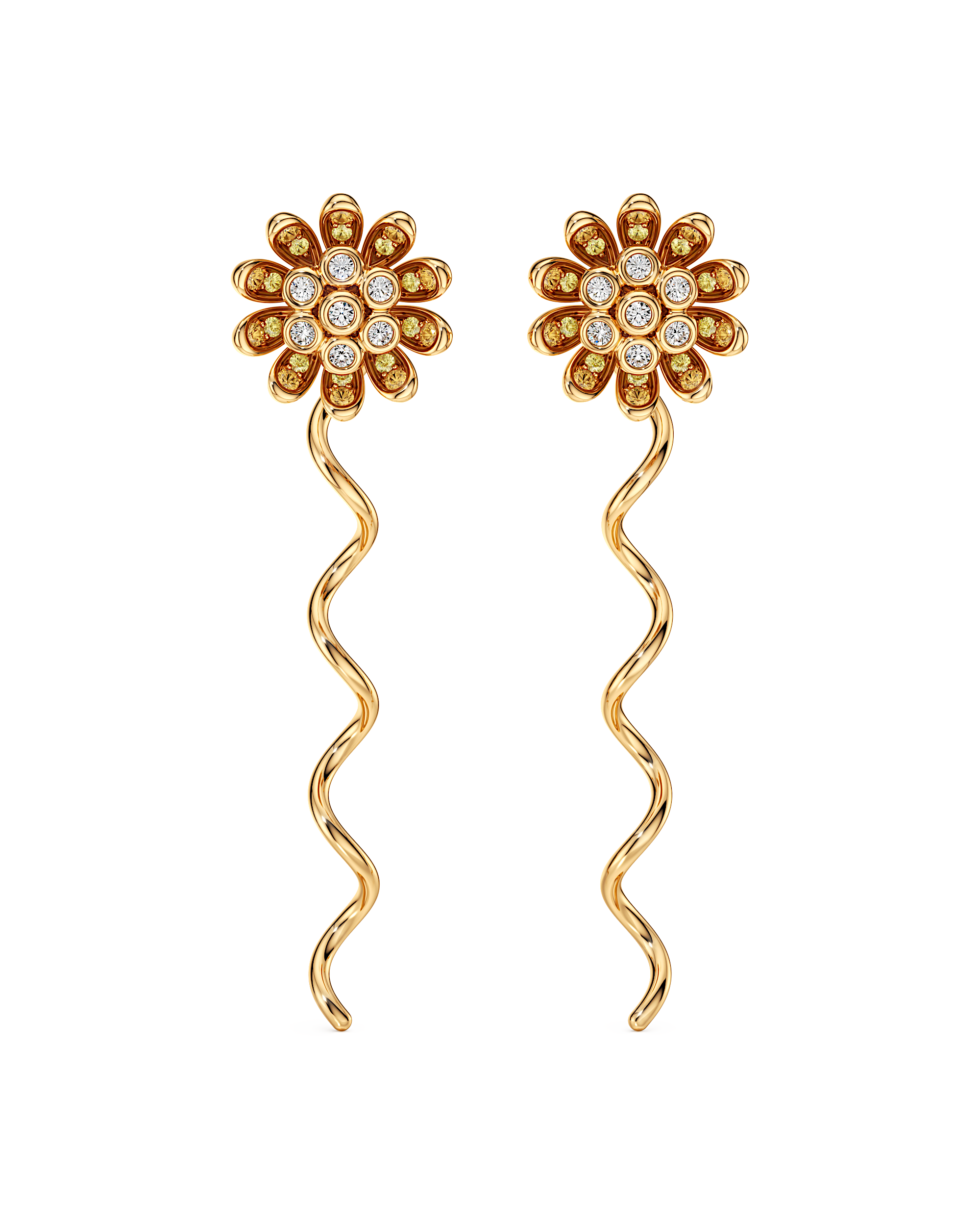 Dancing Daisy Earrings