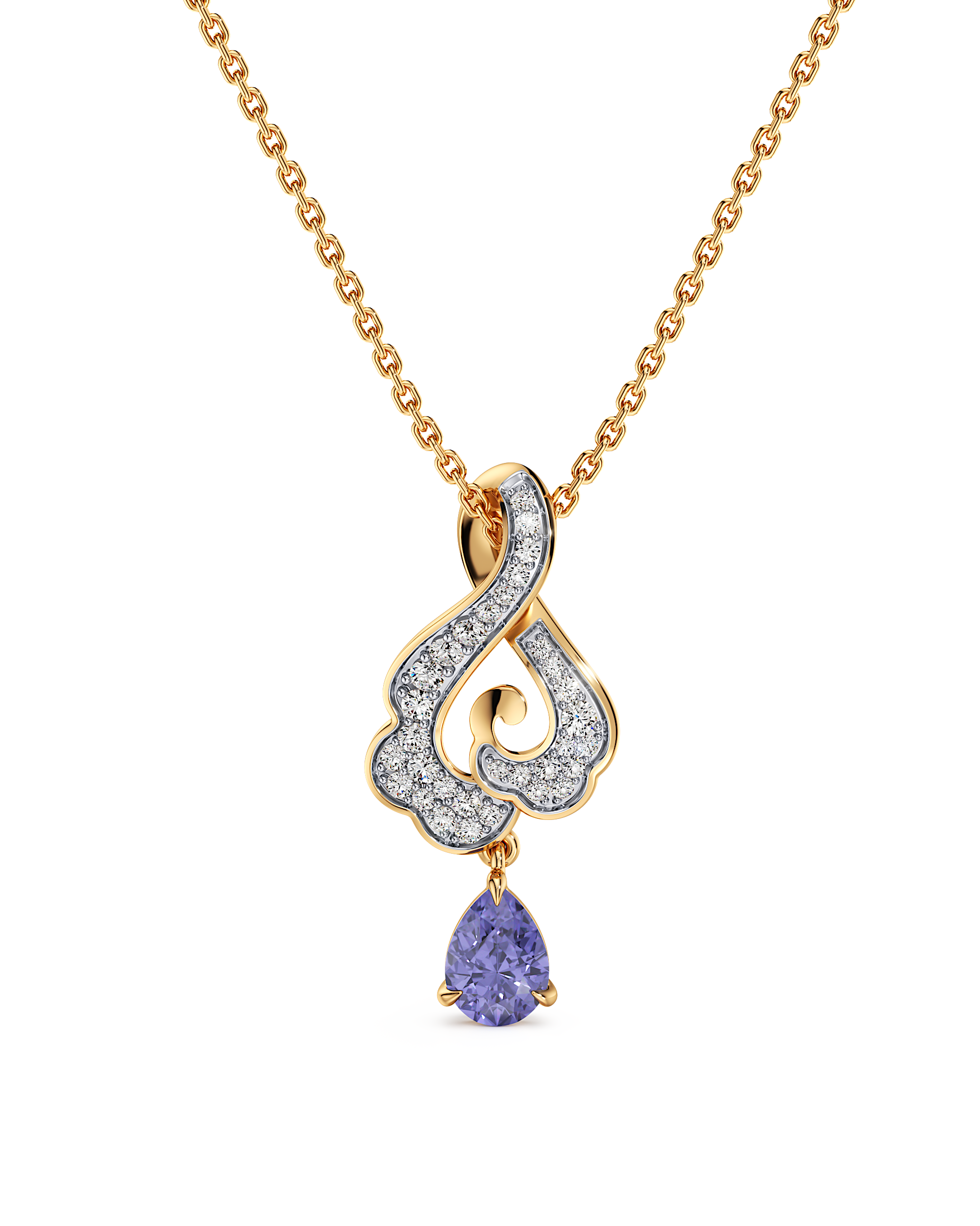 Purple Rain Pendant