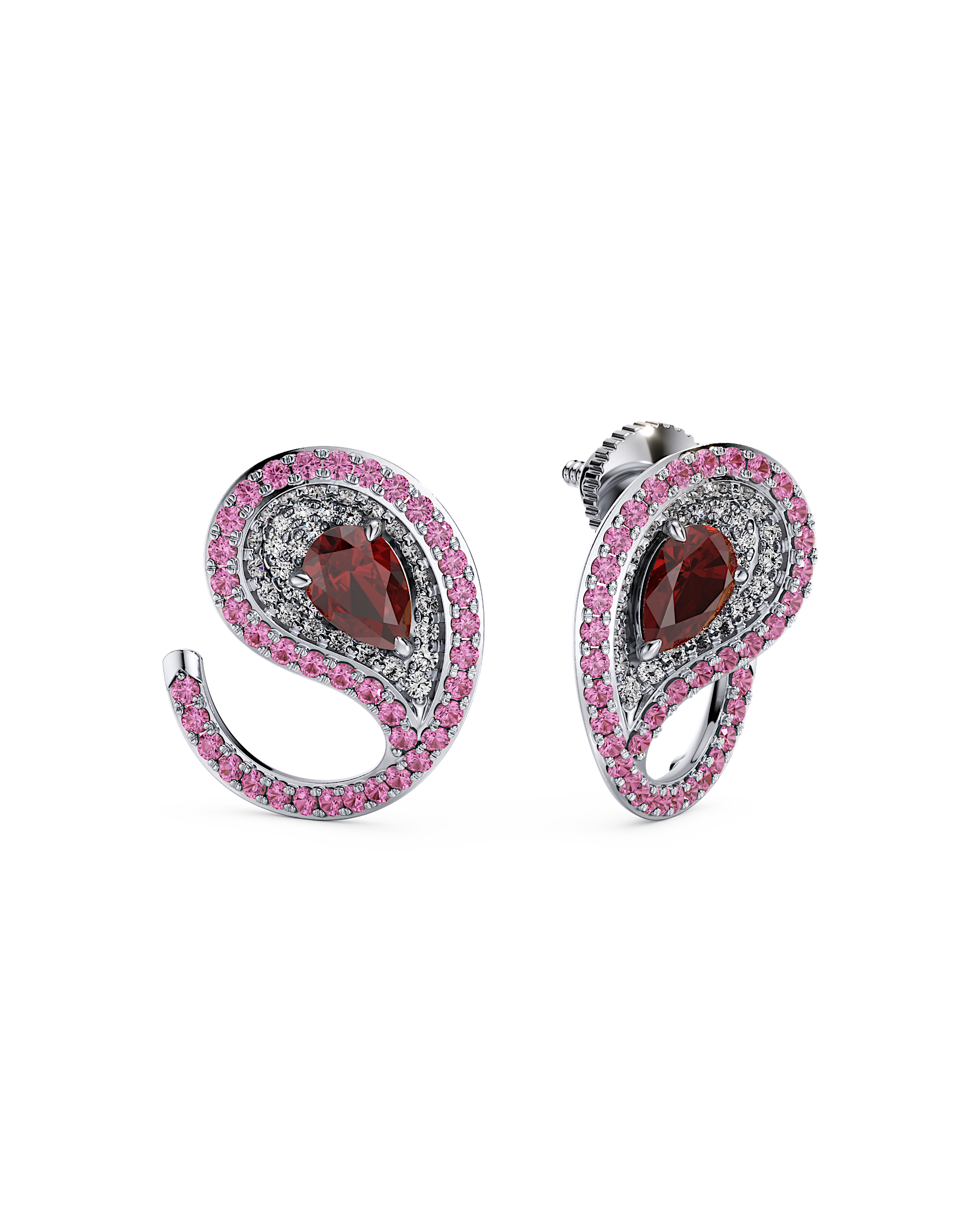 Paisley Curl Earrings