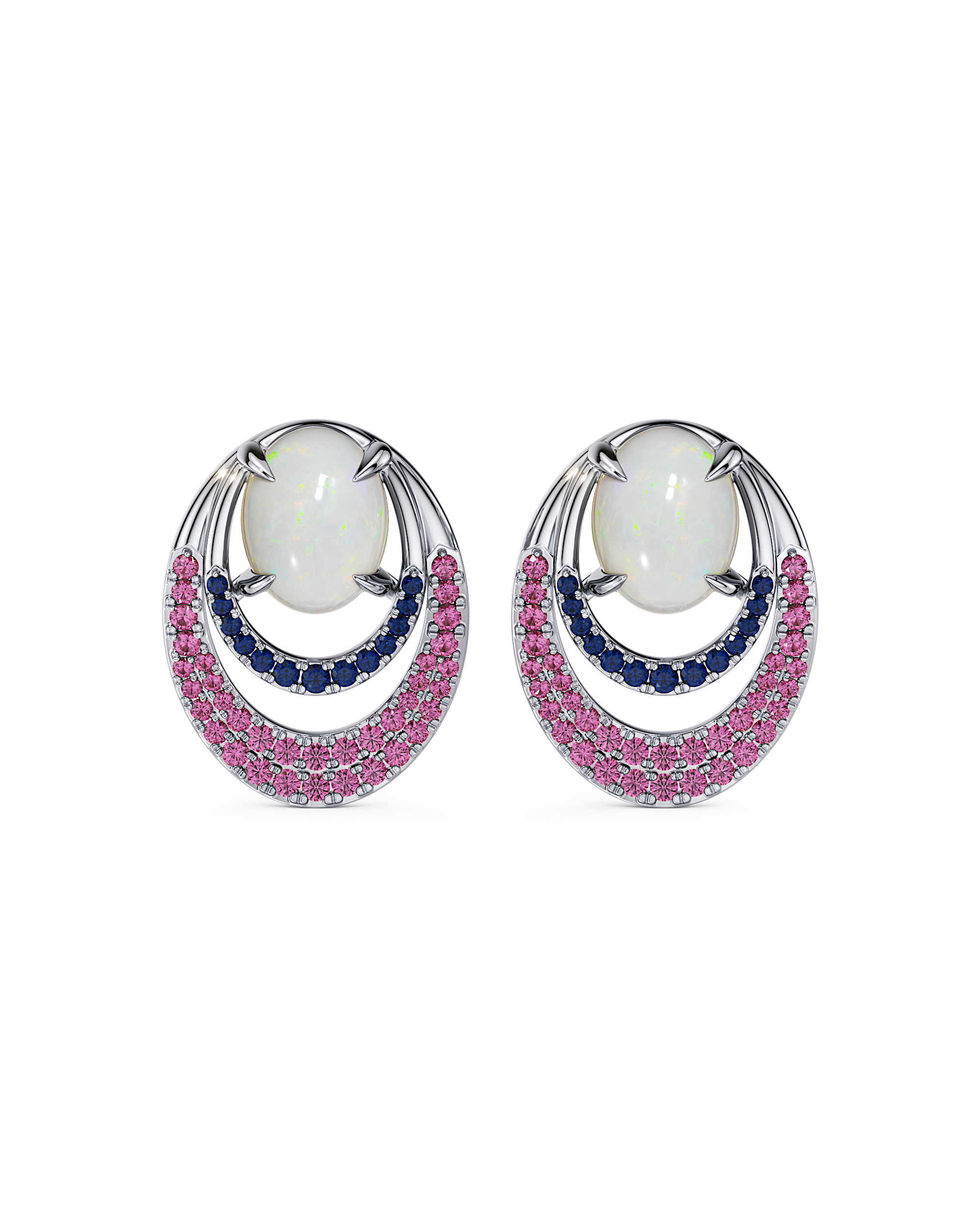 Moon Fire Earrings
