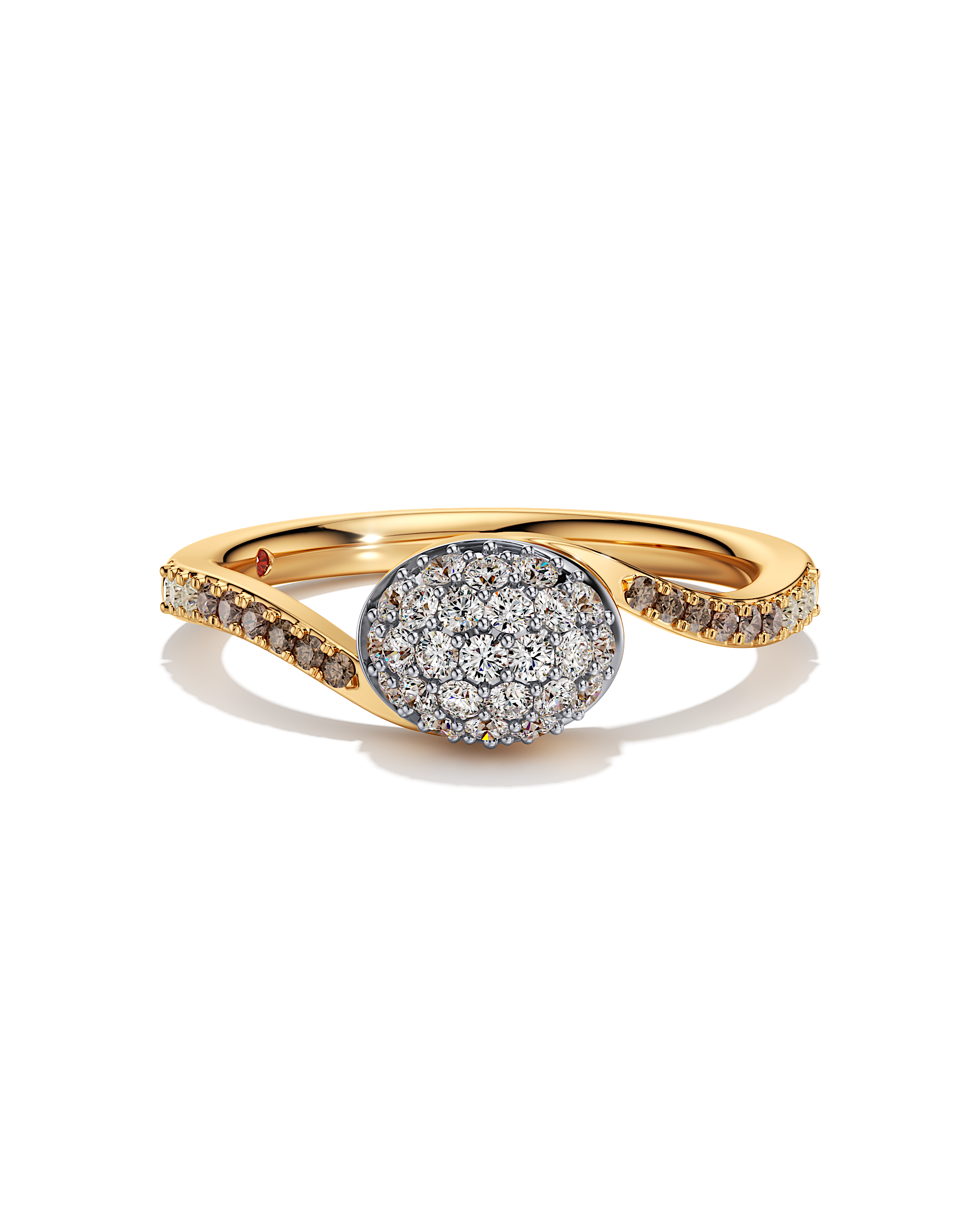 Lunar Loop Ring