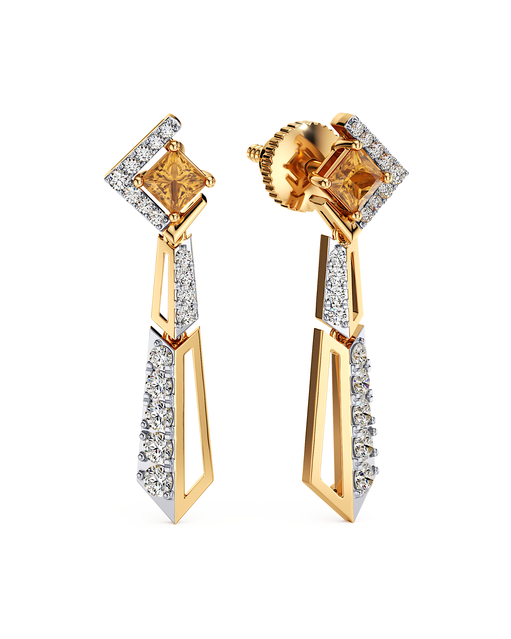 Amber Hour Earrings