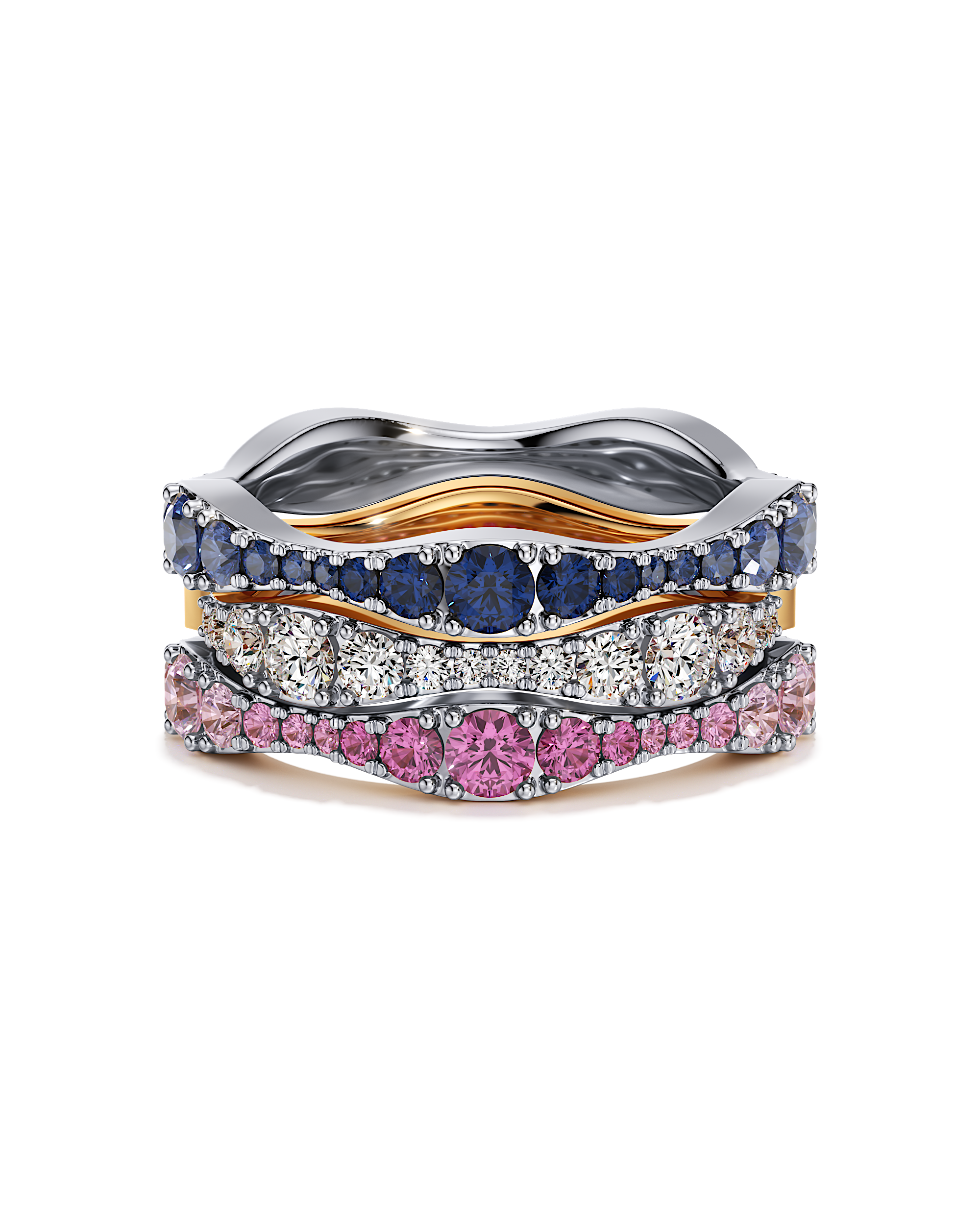 Girls Night Stackable Rings