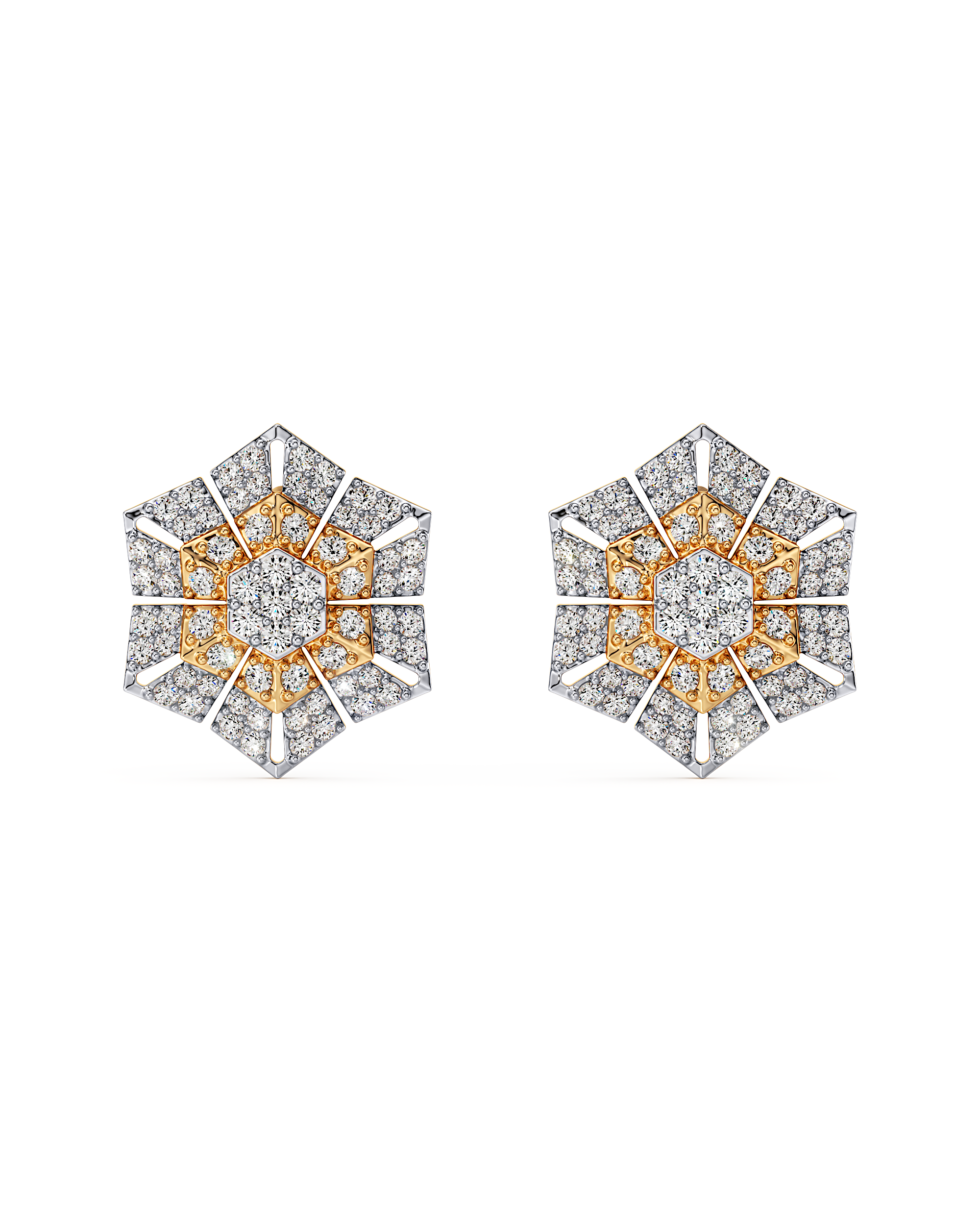 Snowlfake Spark Studs