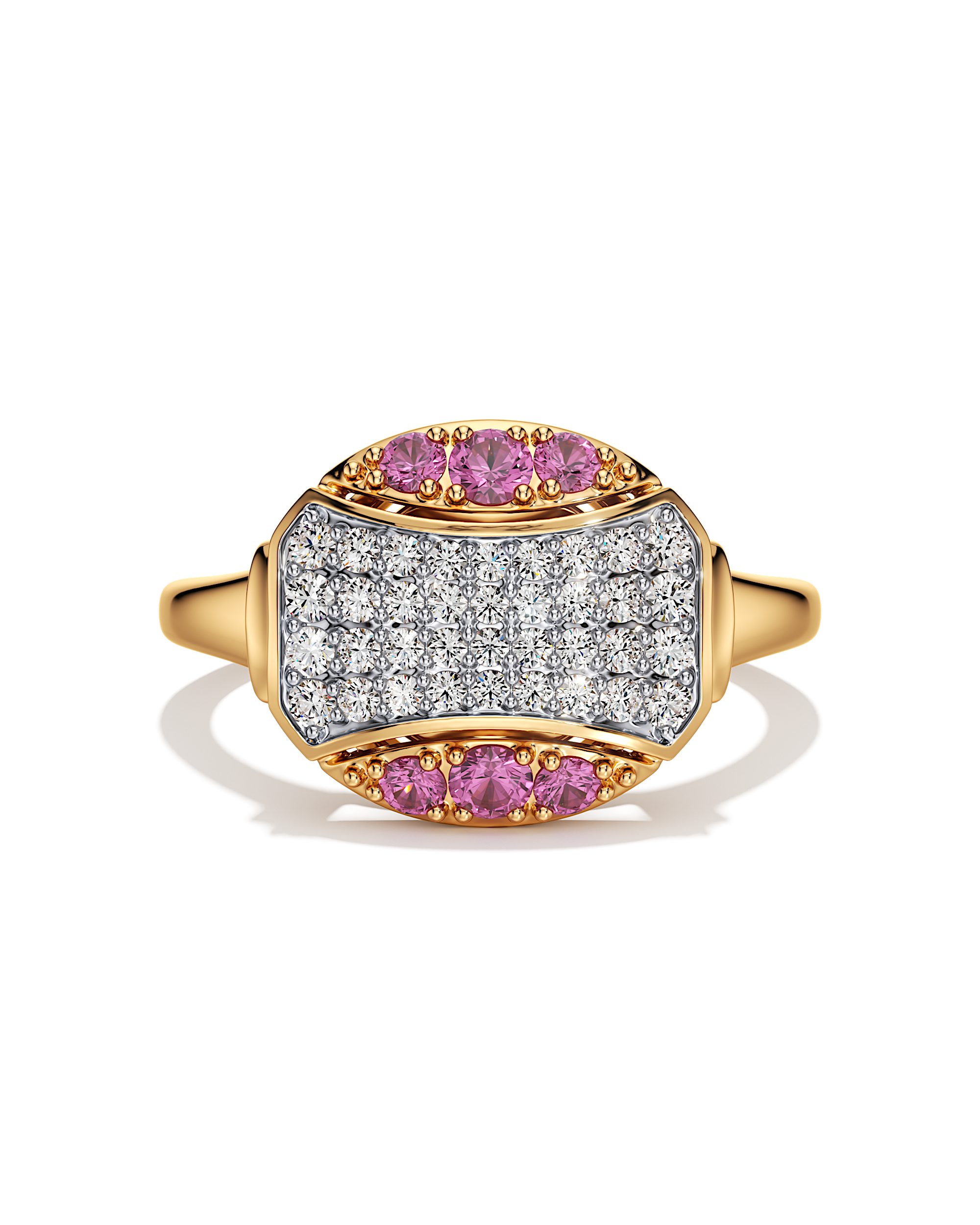Layered Love Ring