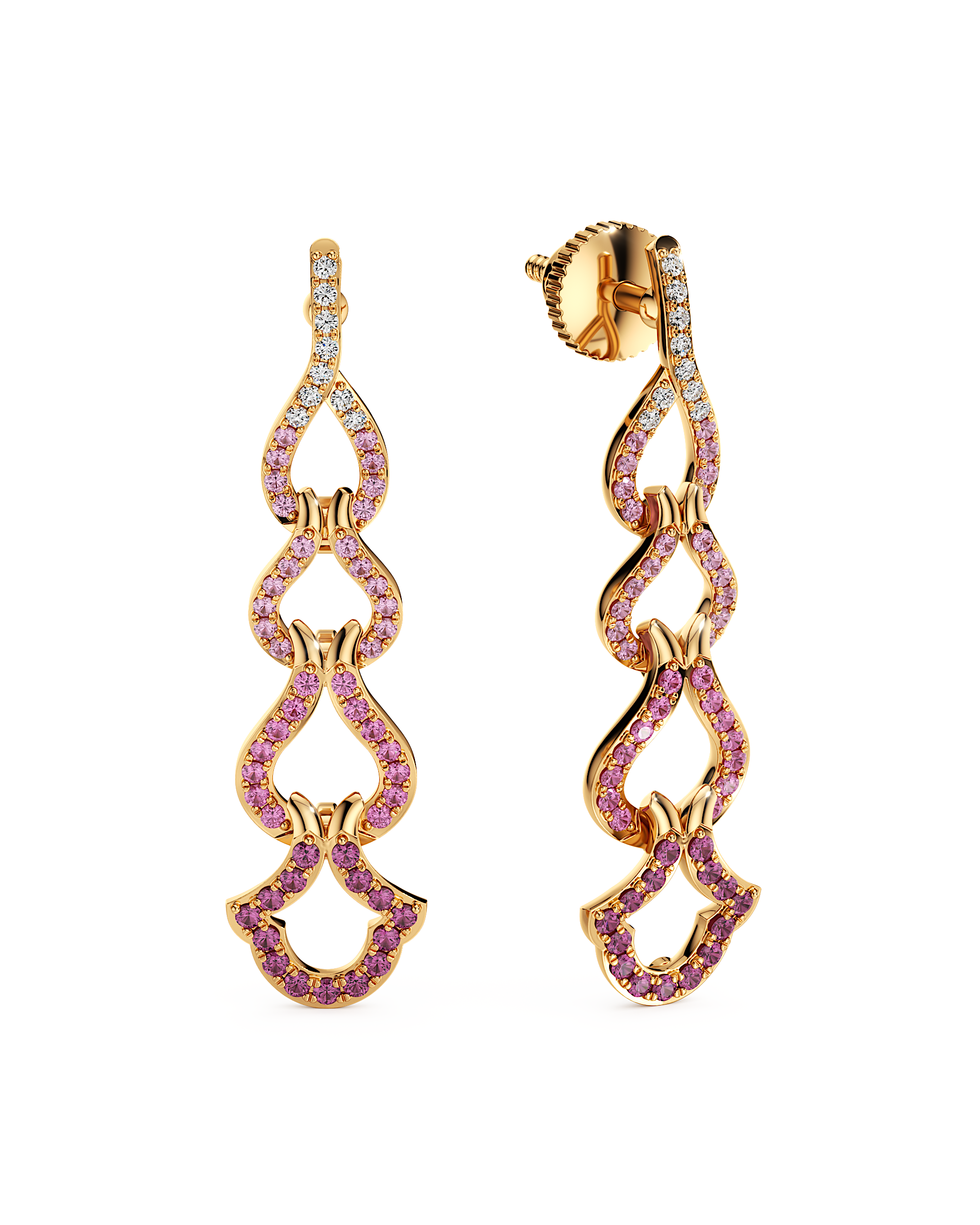Ombré Cascade Earrings