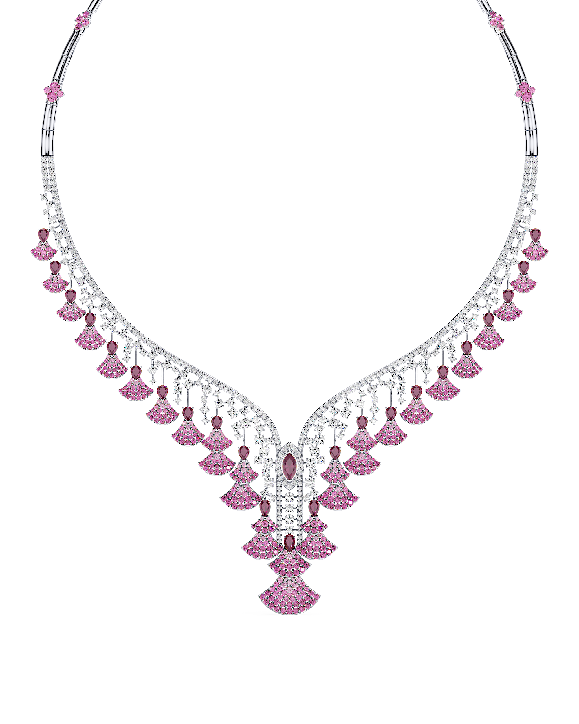 Sunset Fringe Necklace