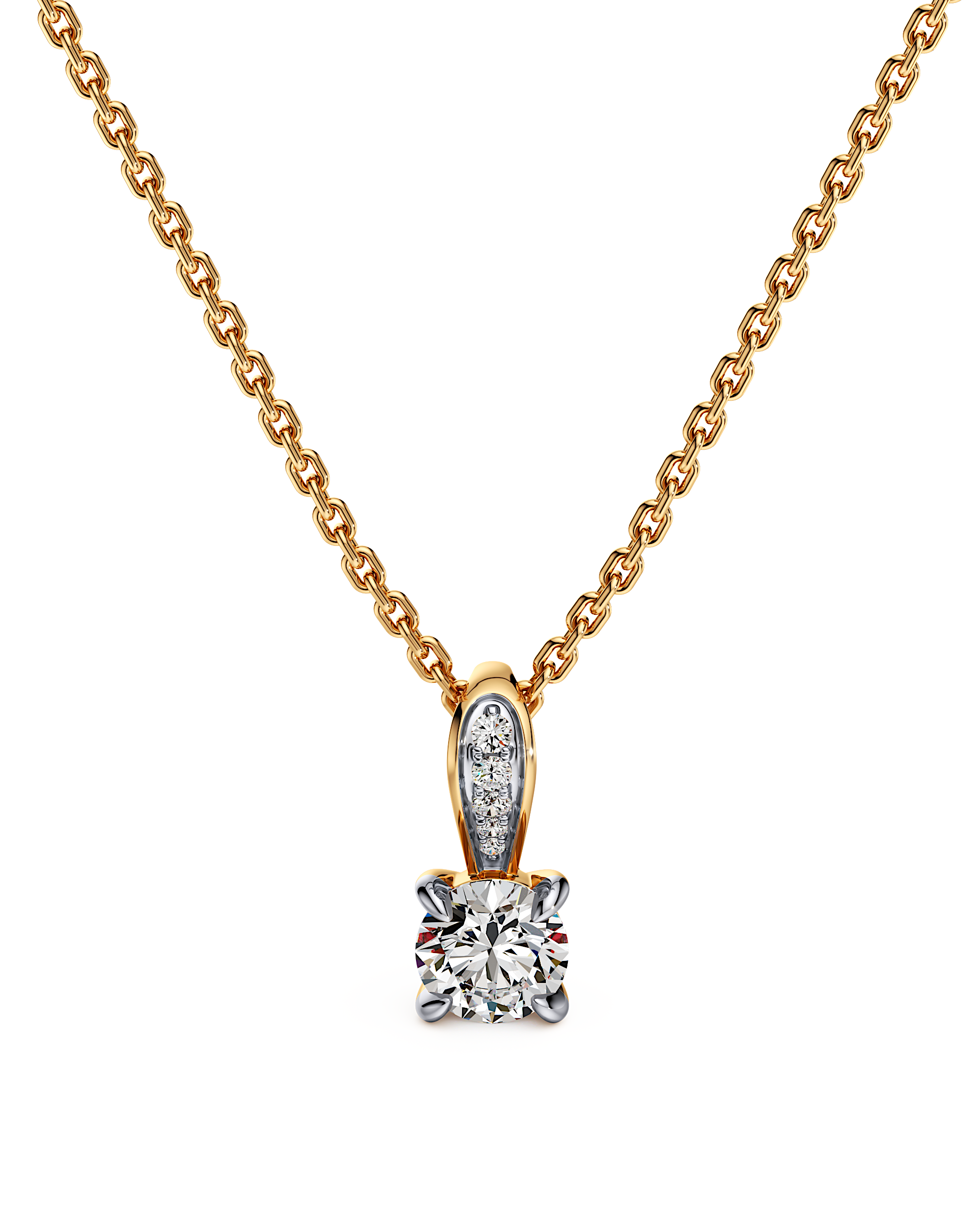 Simply Iconic Solitaire Pendant
